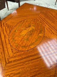 Art Nouveau Tulipwood and Inlaid Writing Table Early 20C Exceptional Quality