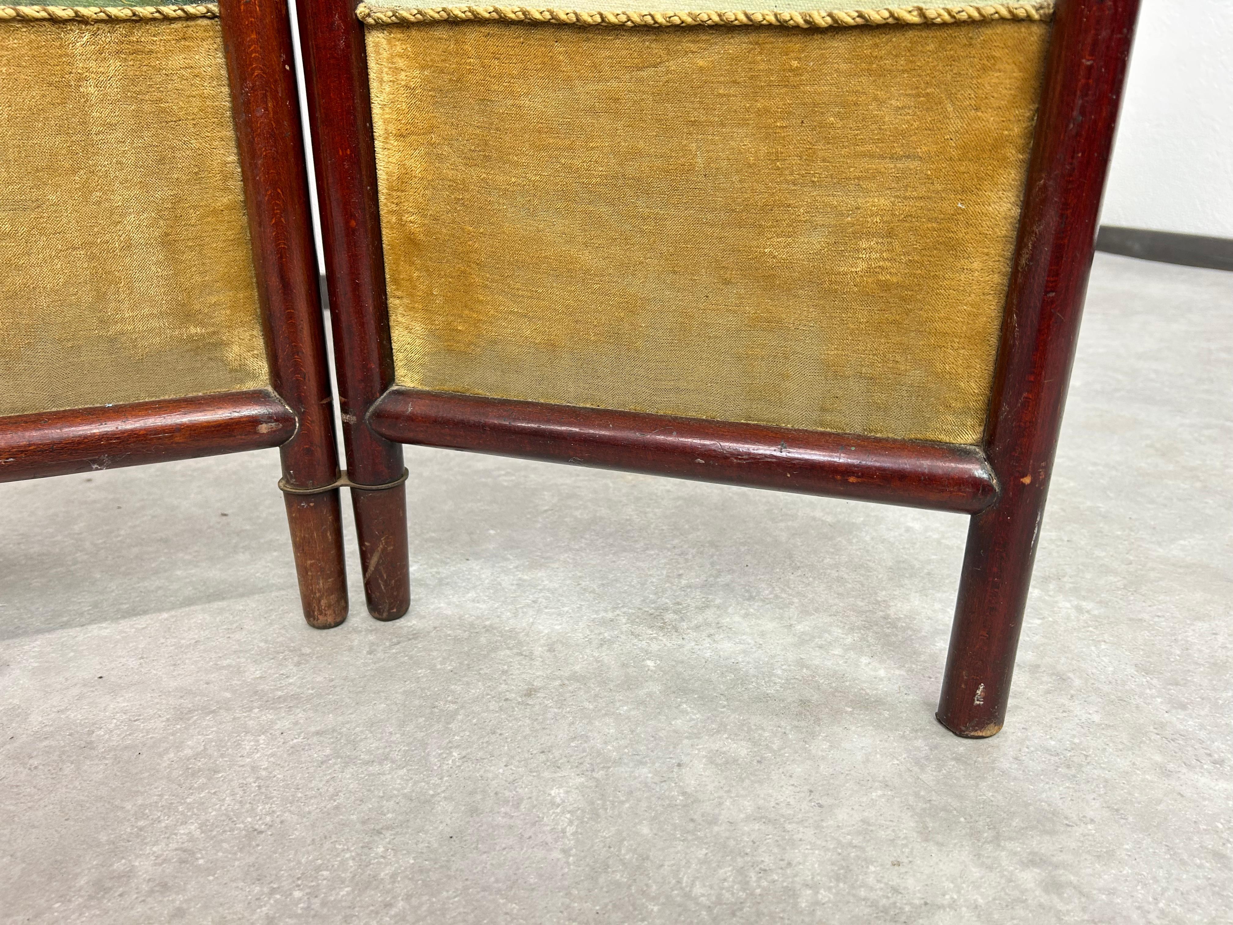 Art nouveau screen no.11306 by Thonet in vendita 5