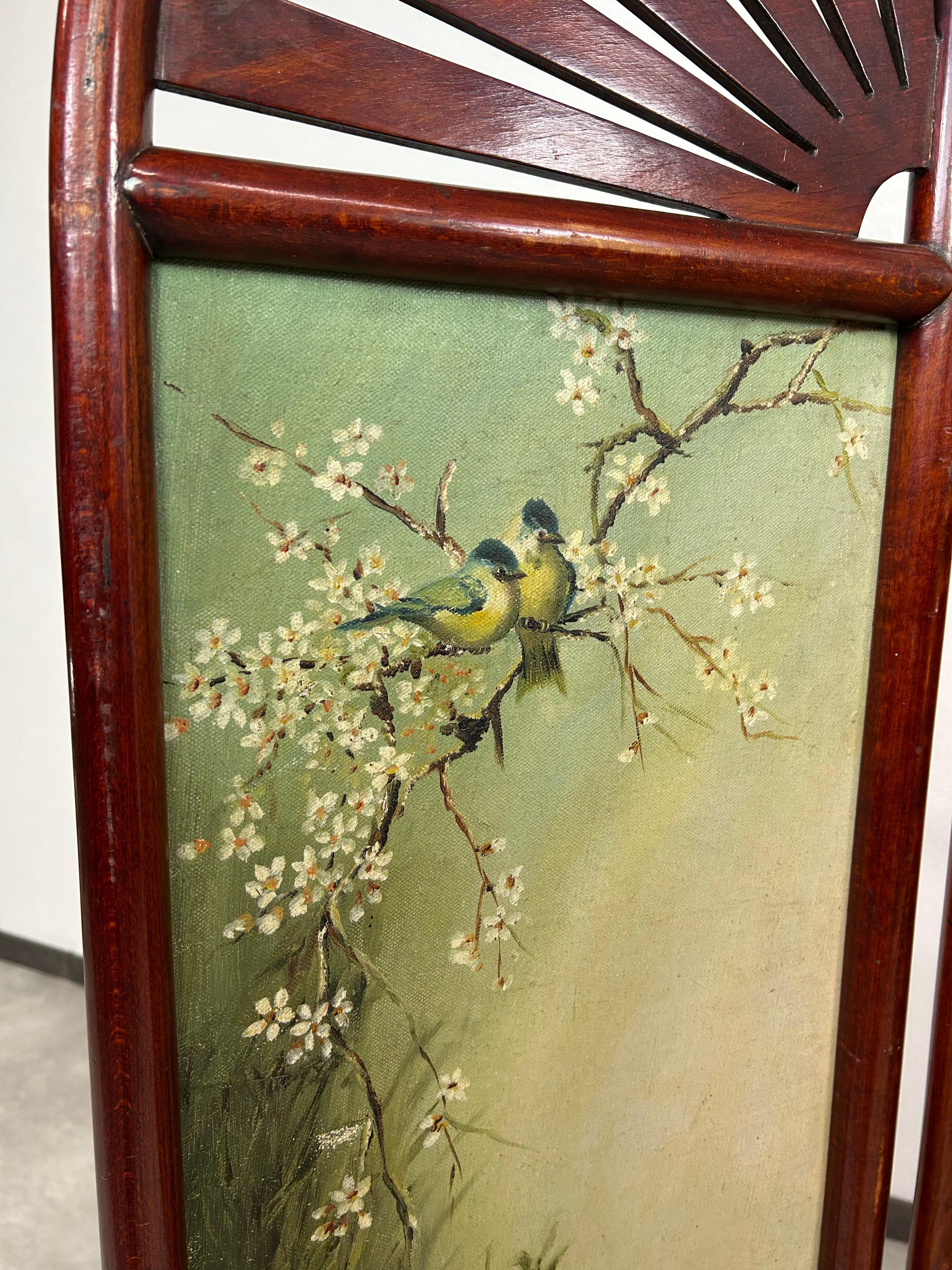 Art nouveau screen no.11306 by Thonet In condizioni ottime in vendita a Banská Štiavnica, SK