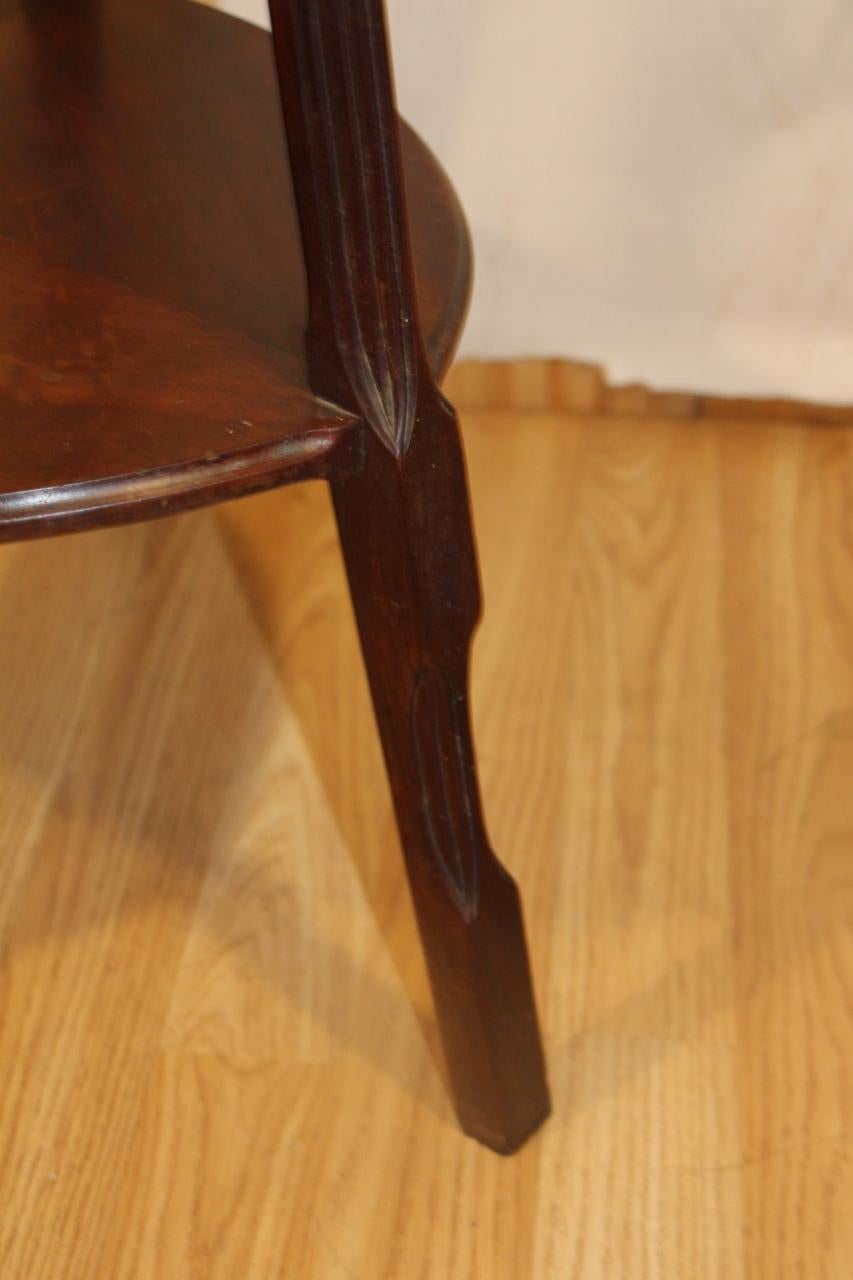 Wood Art Nouveau Seal Attributed To Majorelle For Sale