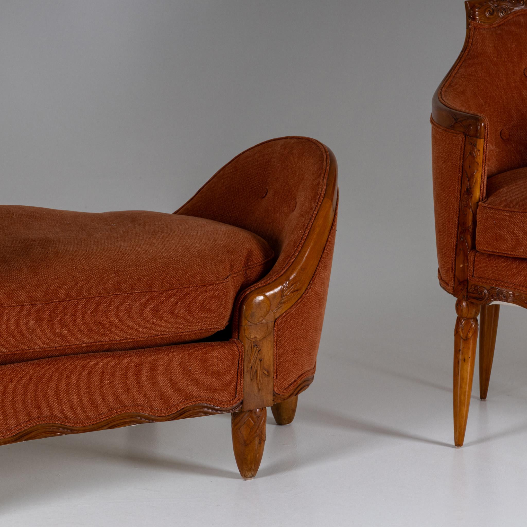 Gruppo di sedute Art Nouveau, Germania, inizio XX secolo in vendita 8