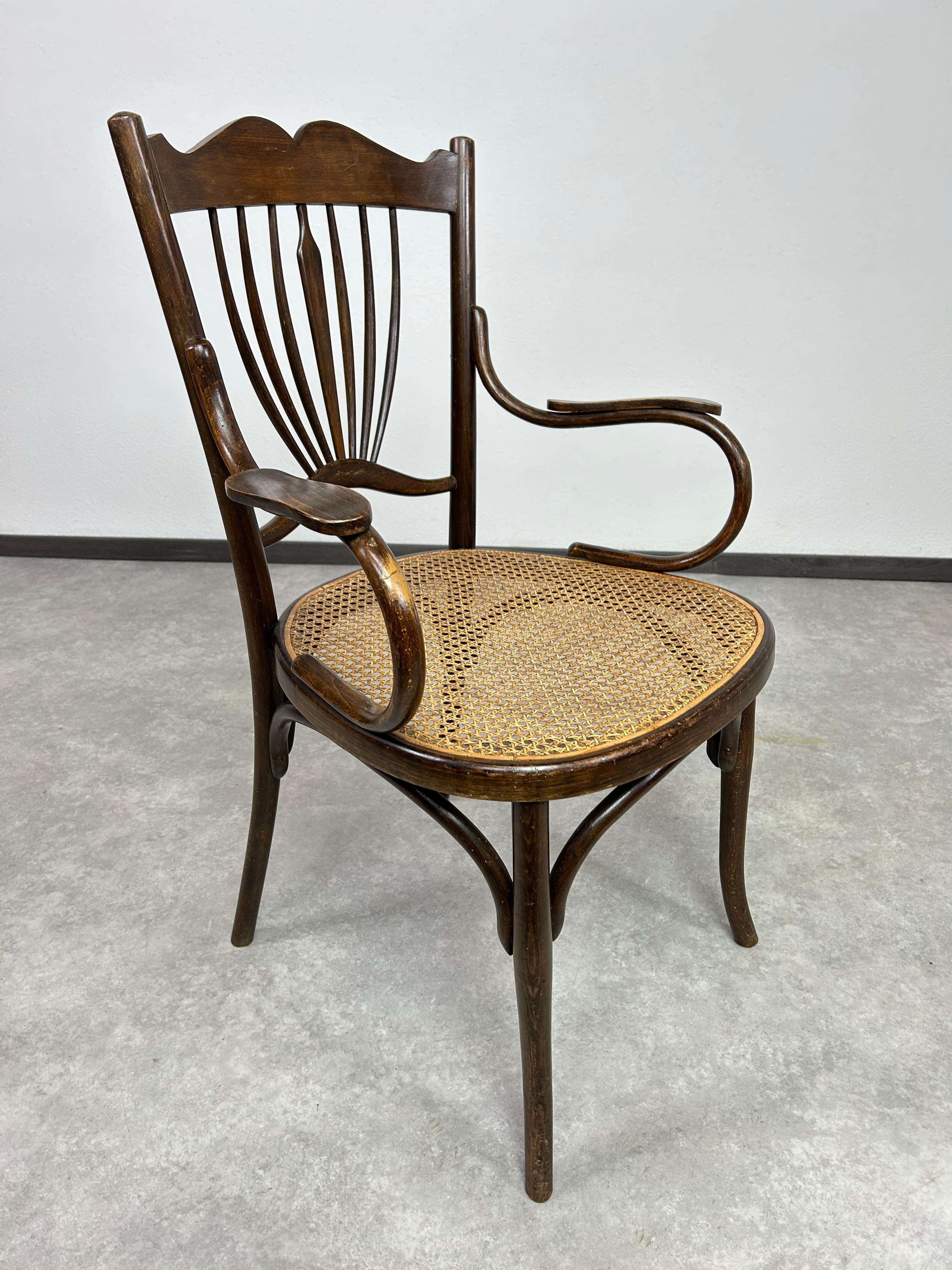 Groupe de sièges Art Nouveau de Fischel Autriche en vente 9