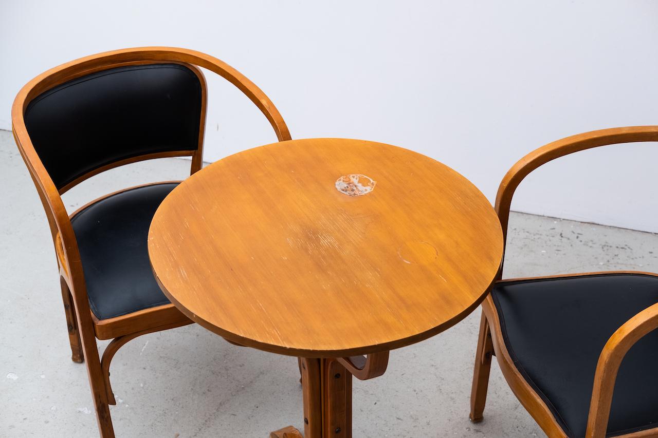Beech Art Nouveau Seating-Group by G.Siegel / O.Wagner / M.Kammerer for Thonet / Kohn