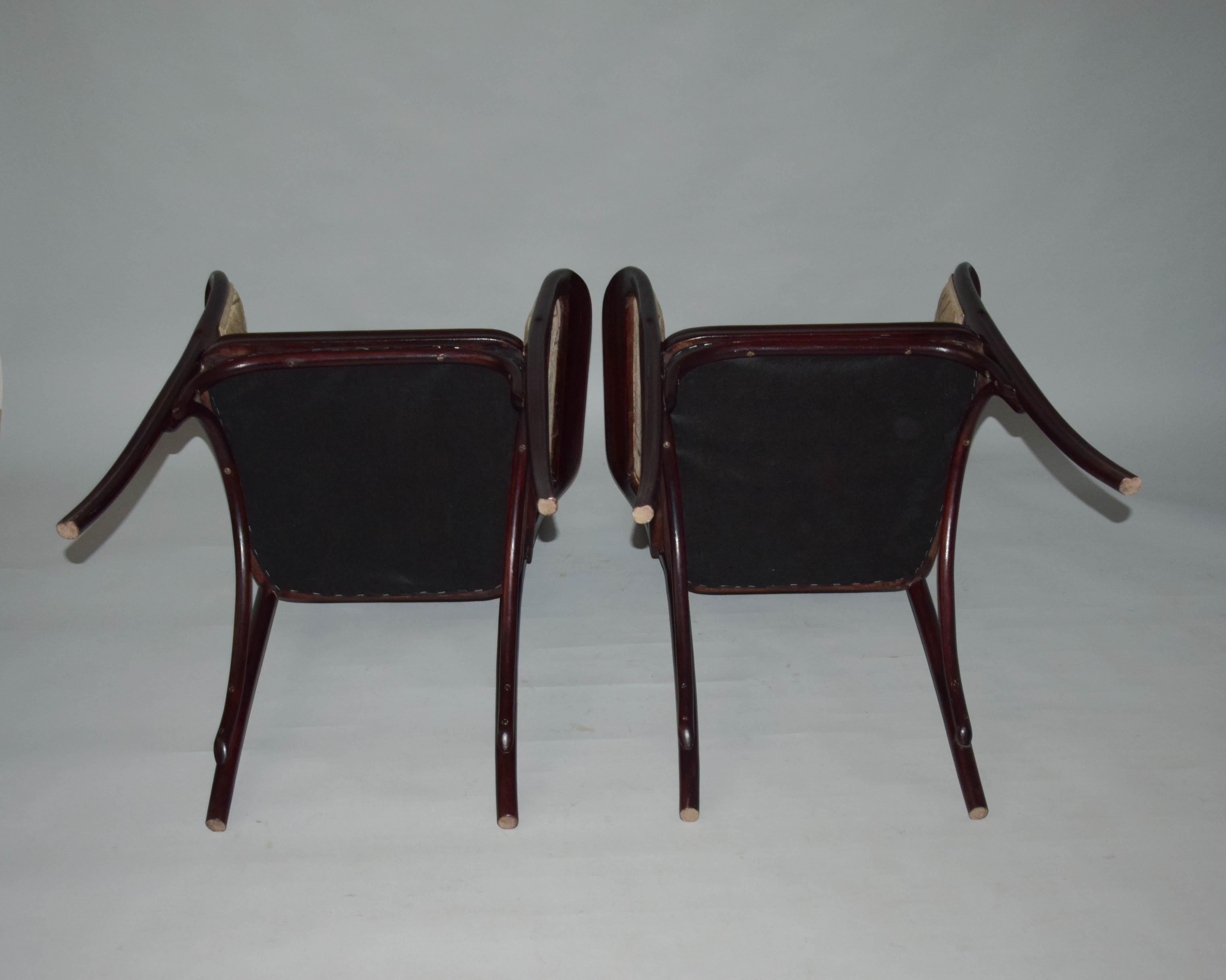 Art Nouveau Seating Set by Otto Wagner for Thonet, 1910s For Sale 4