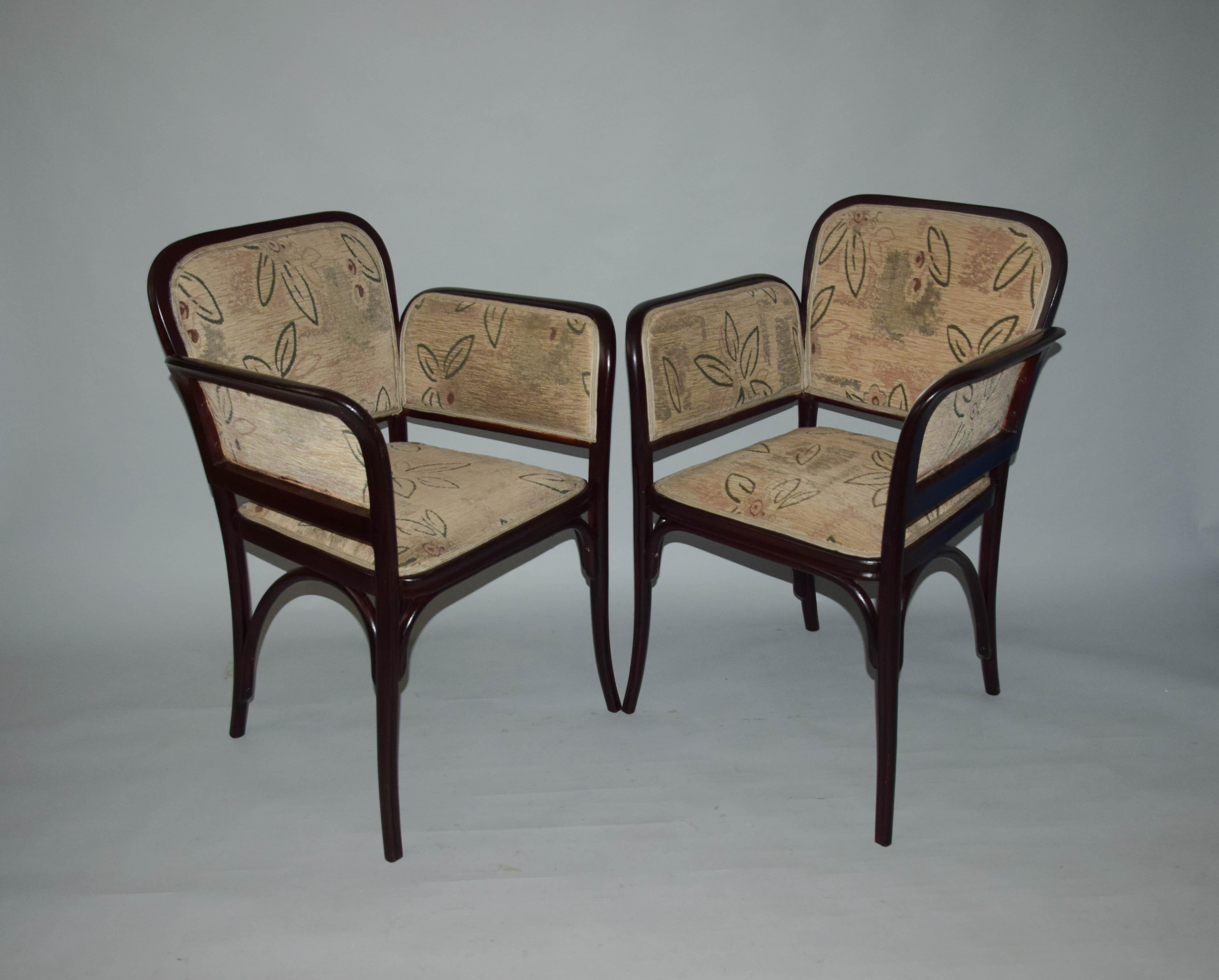 Ensemble de sièges Art Nouveau d'Otto Wagner pour Thonet, années 1910 en vente 1
