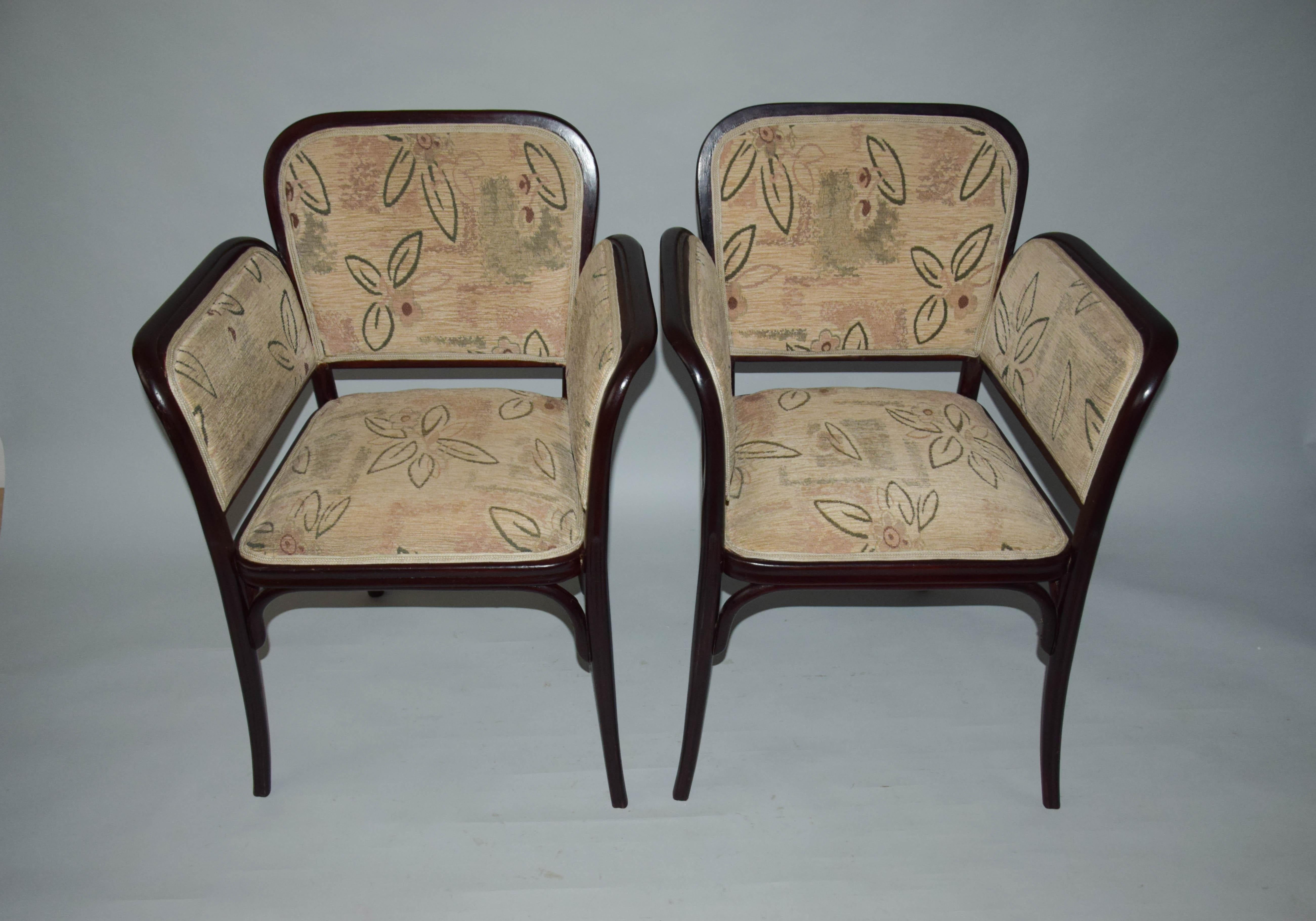 Ensemble de sièges Art Nouveau d'Otto Wagner pour Thonet, années 1910 en vente 2