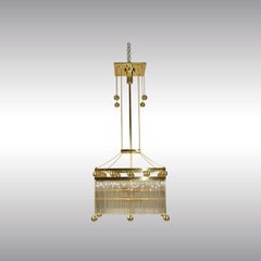 Art Nouveau, Secession Style parlor Chandelier - Edition
