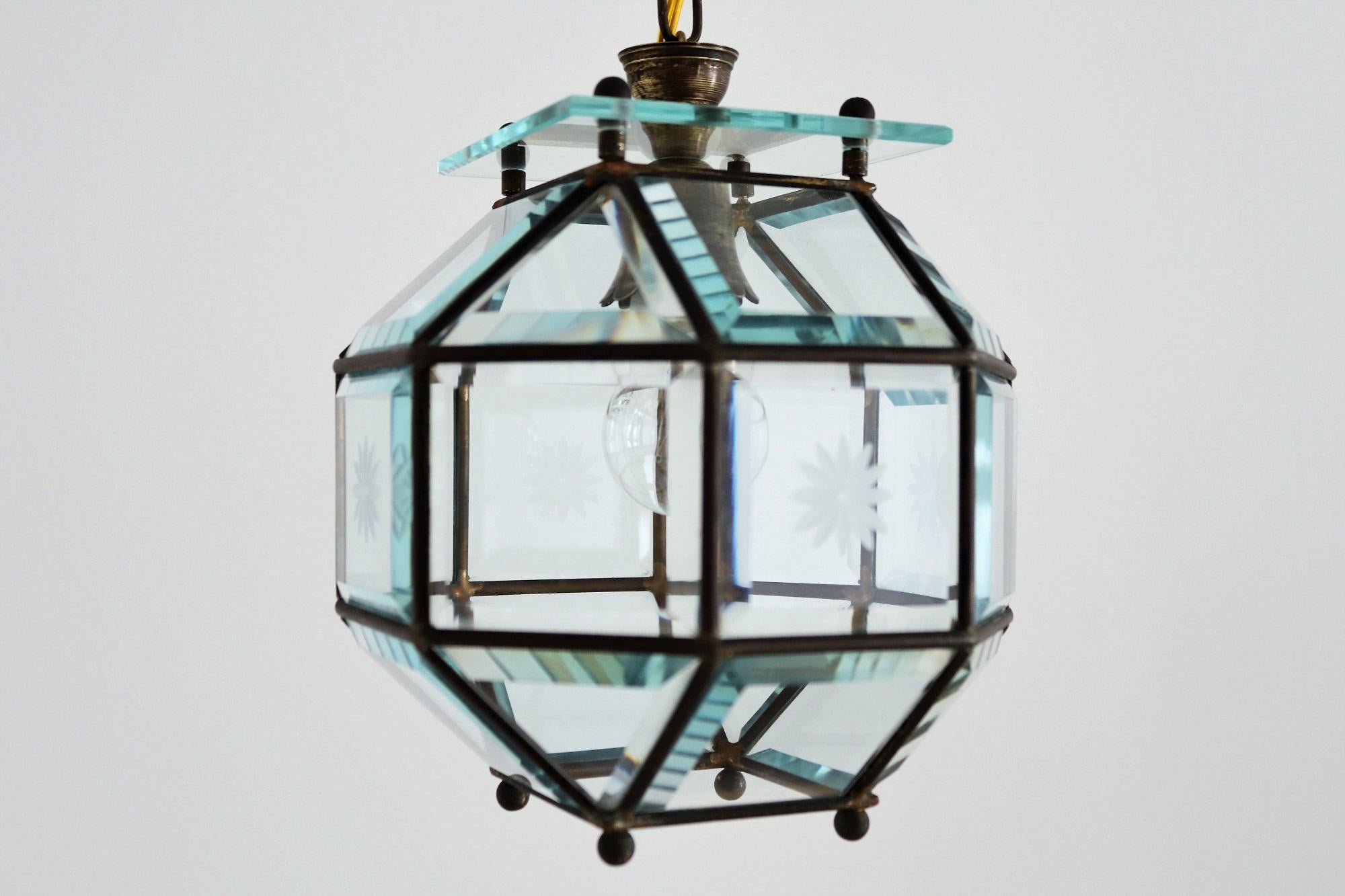 Art Nouveau Secessionist Pendant Lamp in the Manner of Adolf Loos 14