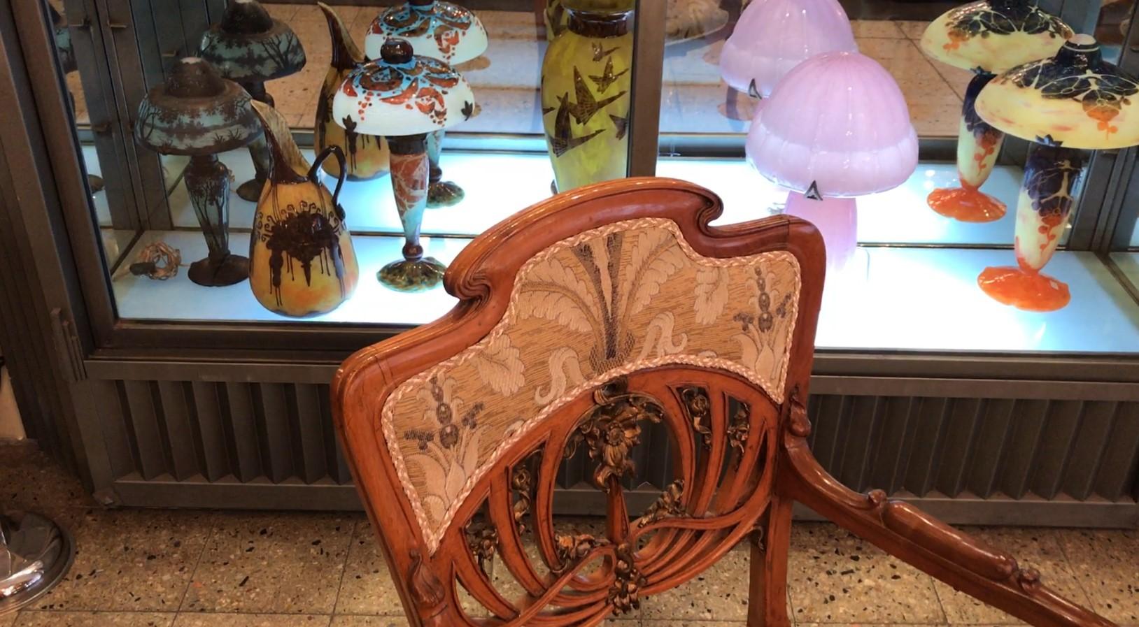 Ensemble Art Nouveau, 1 canapé, 2 fauteuils, 1900 en vente 3