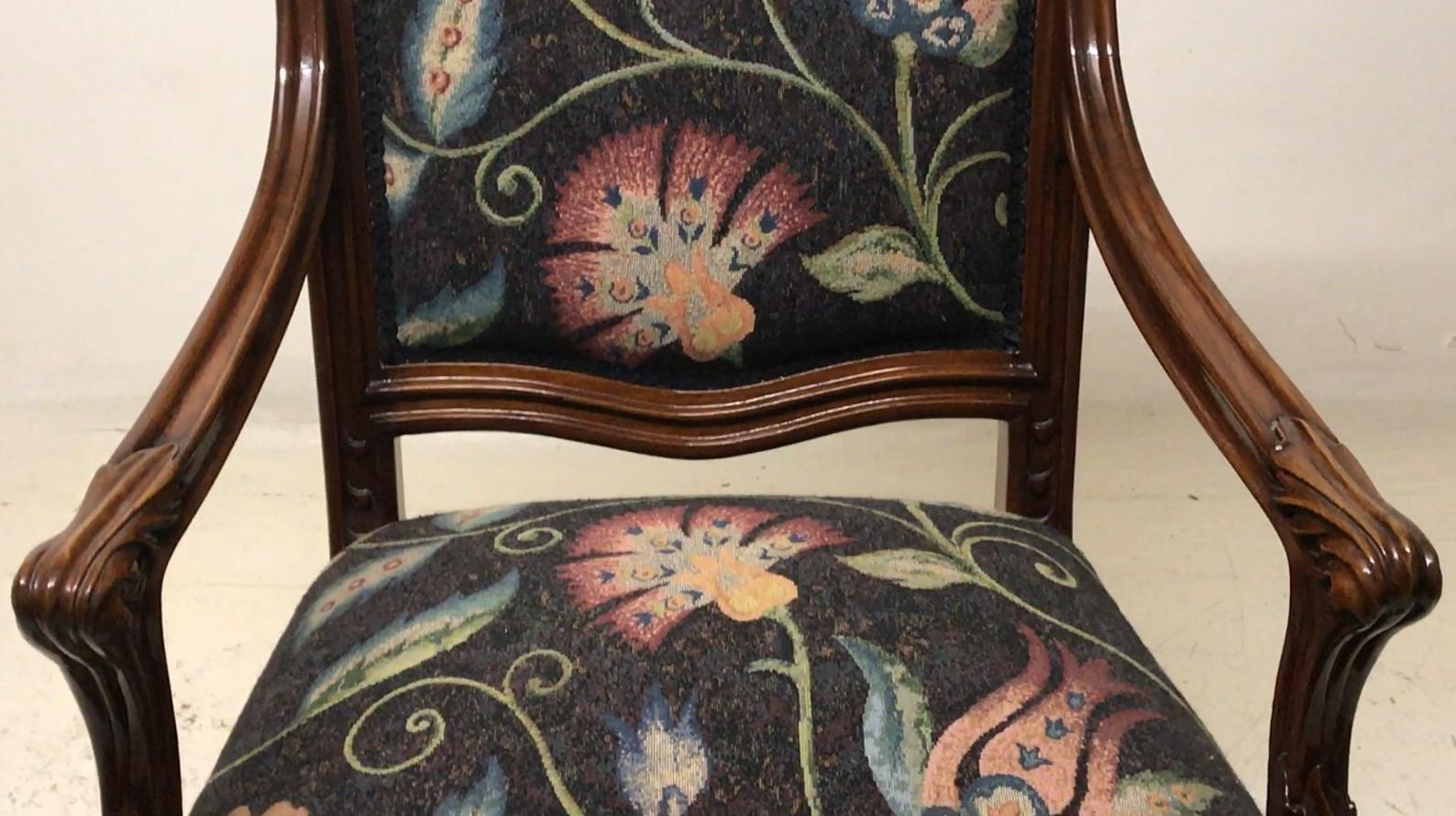 Art Nouveau Set, 1 Sofa, 2 Armchairs, 1900, France For Sale 7