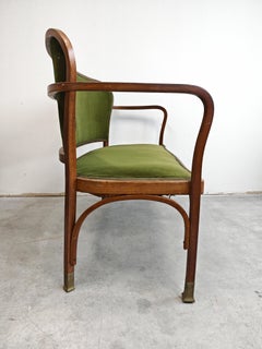 Art Nouveau Settee by Gustav Siegel for J.J. Kohn, 1899