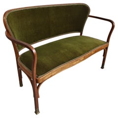 Used Art Nouveau Settee by Gustav Siegel for J.J. Kohn, 1899