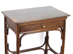 Jugendstil-Nähtisch Fischel Nr. 6:: um 1910:: Thonet-Stil