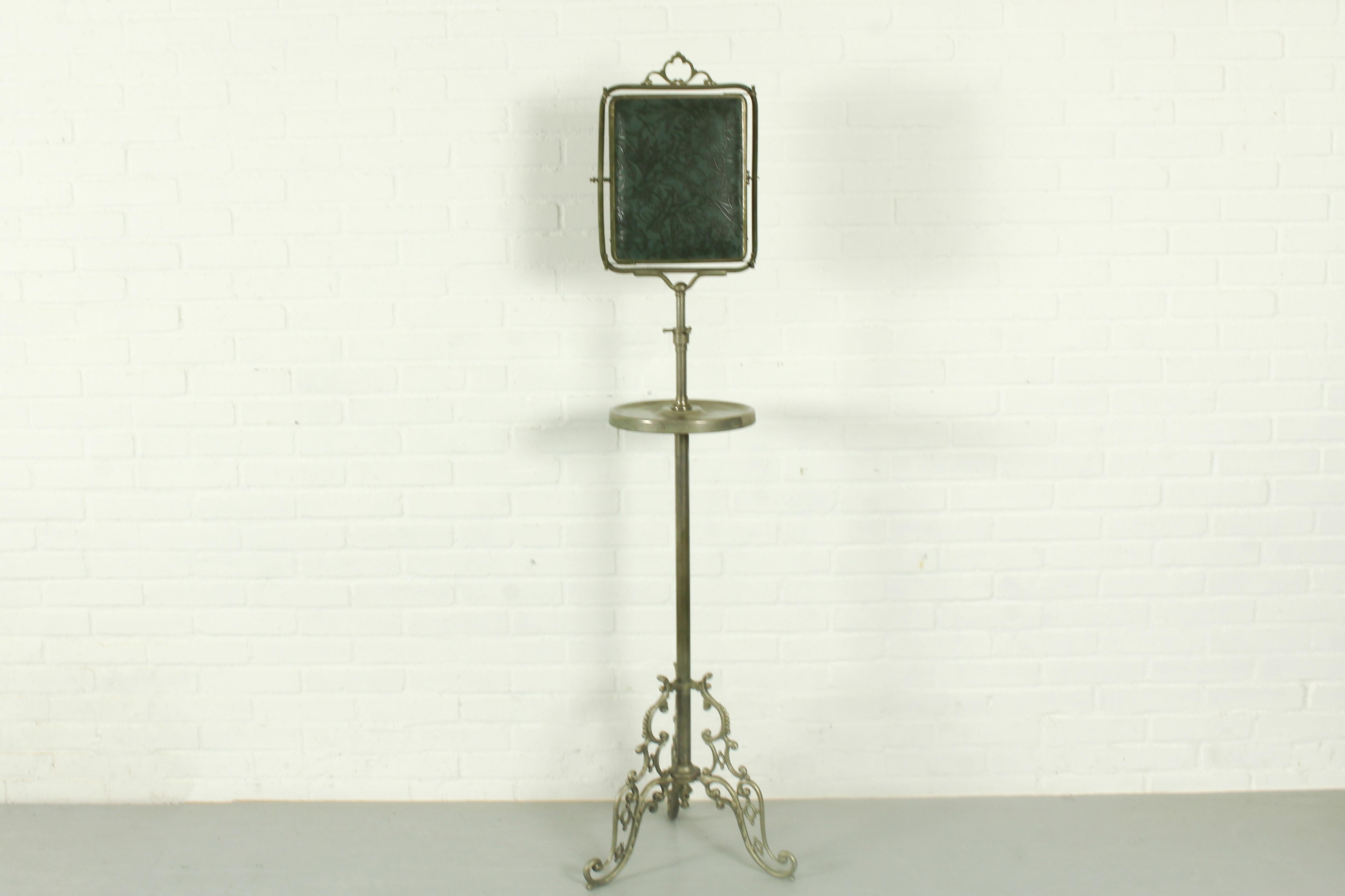 antique shaving mirror stand