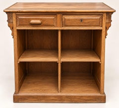 Art Nouveau Shop Counter – Solid Oak