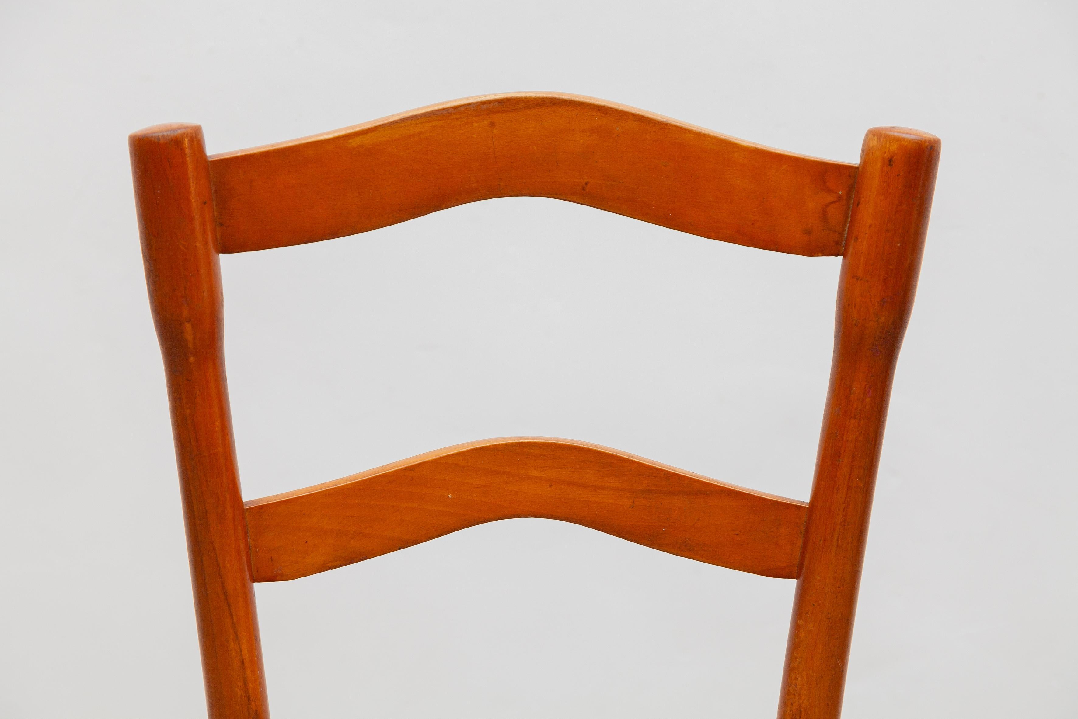 Early 20th Century Art Nouveau Side Chair Designed by Thonet, Austria, 1910 For Sale