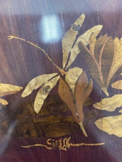 Jugendstil-Beistelltisch von Emille Gallé