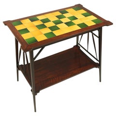Art Nouveau Side Table / Coffee Table / Small Table in Oak, 1920