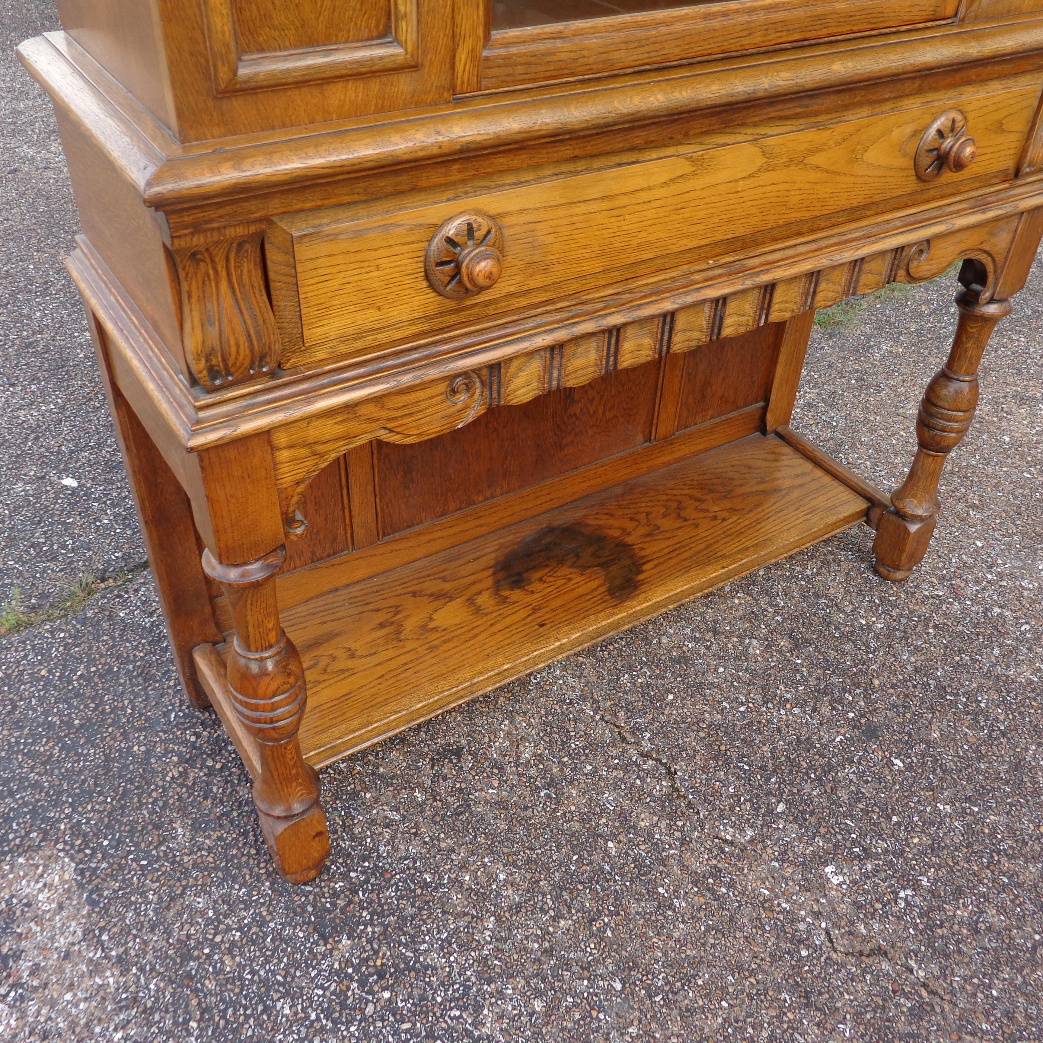 Art Nouveau Sideboard by Limbert Van Raalte Craftsman Furniture For Sale 2