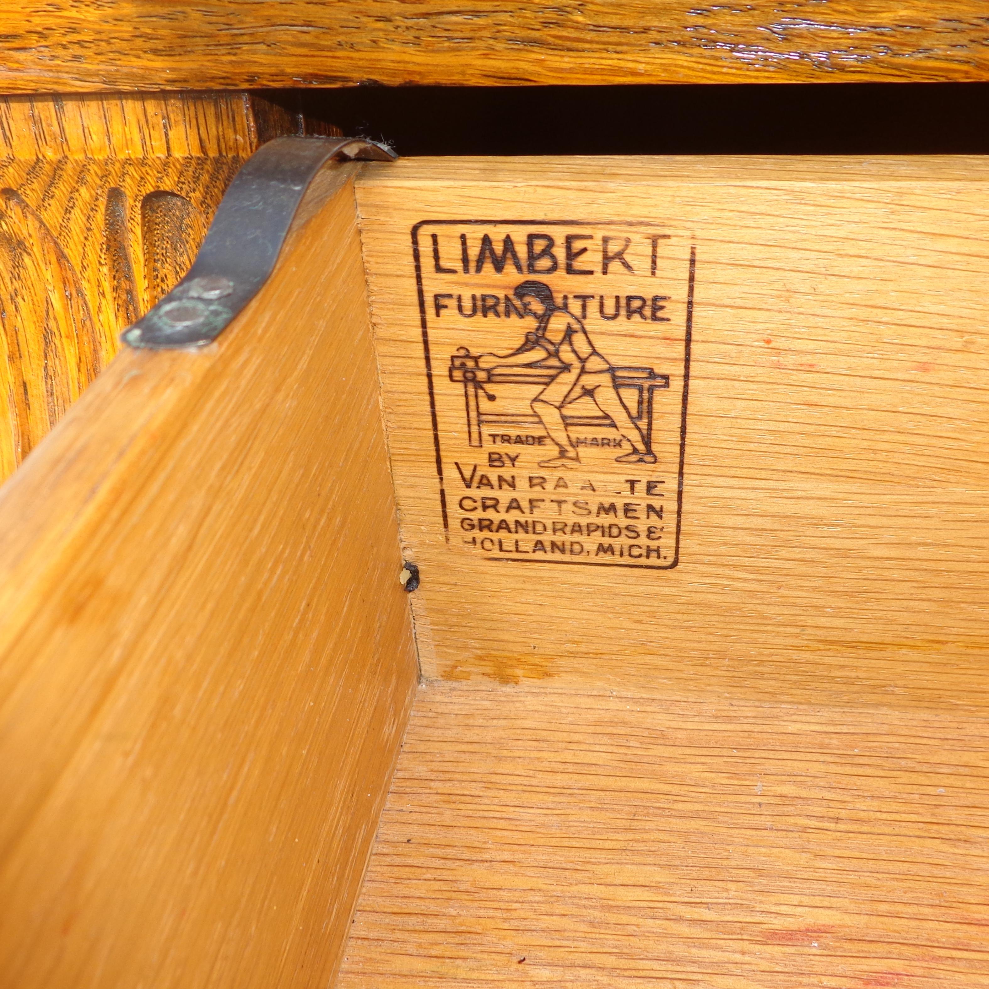 Jugendstil-Sideboard von Limbert Van Raalte Craftsman Furniture (amerikanisch) im Angebot
