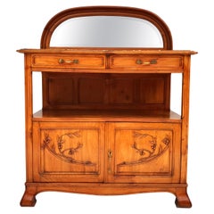 Art Nouveau Sideboard, École De Nancy, 1900s