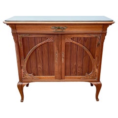 Credenza Art Nouveau, Francia 1900