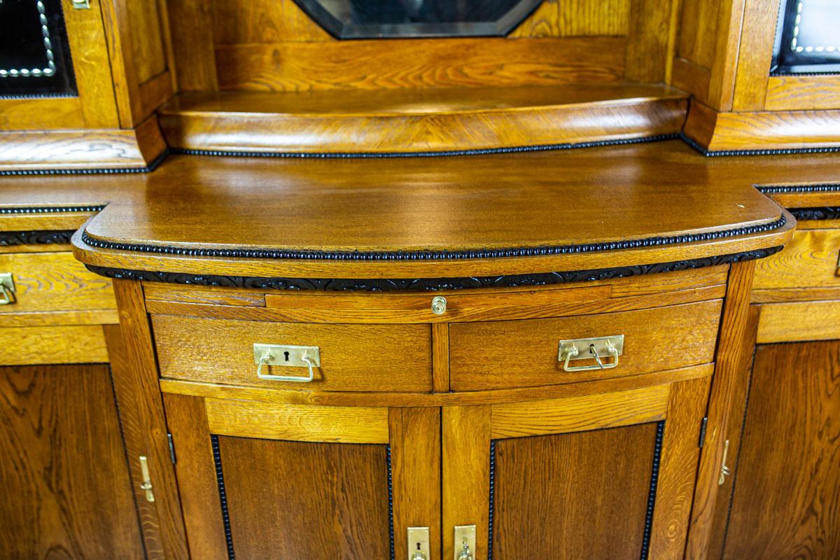 art nouveau credenza