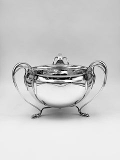 Art Nouveau Silver Bowl