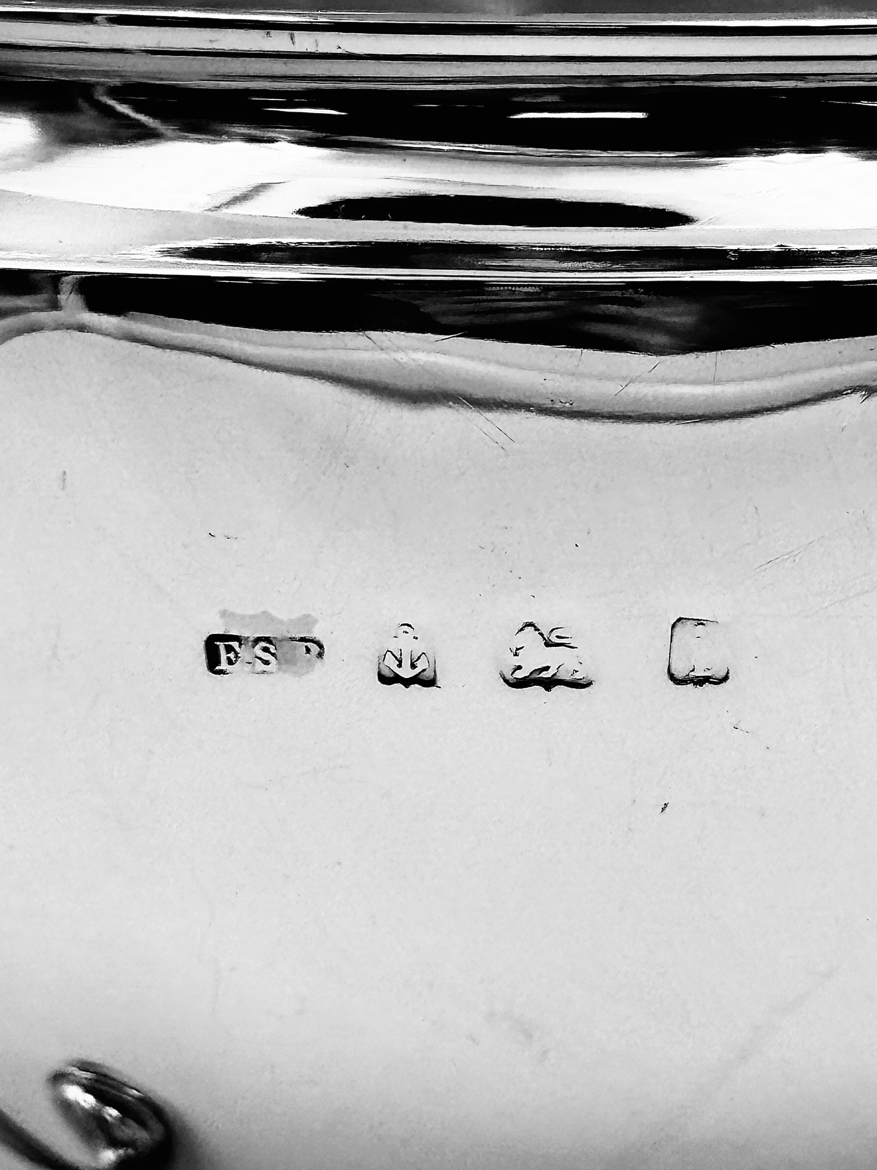 Art Nouveau Silver Bowl For Sale 4