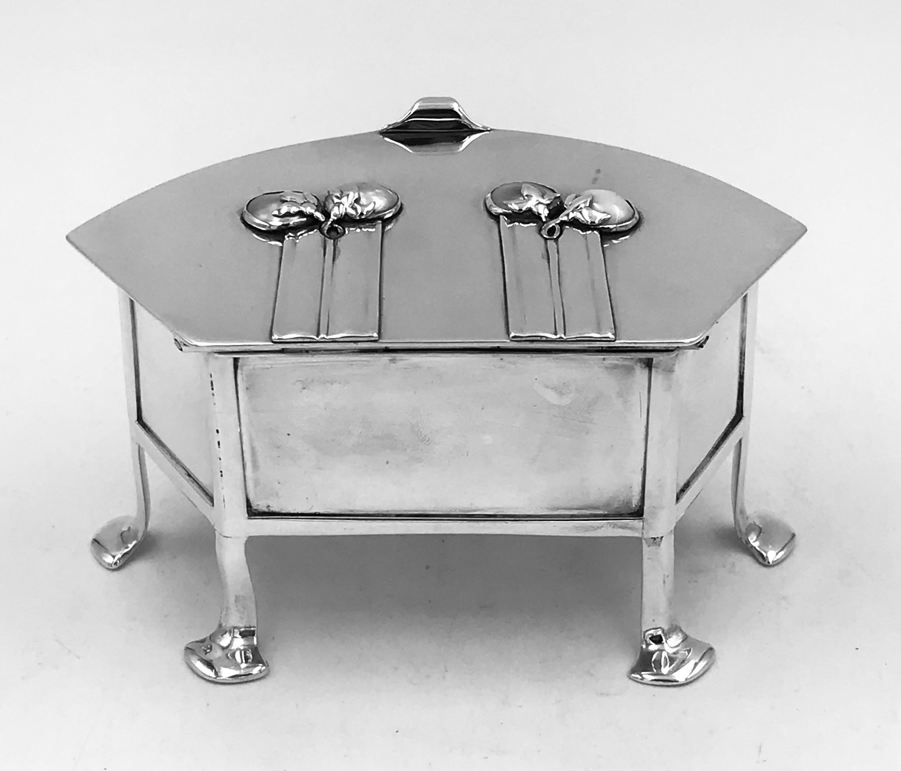 Art Nouveau Silver Box 1