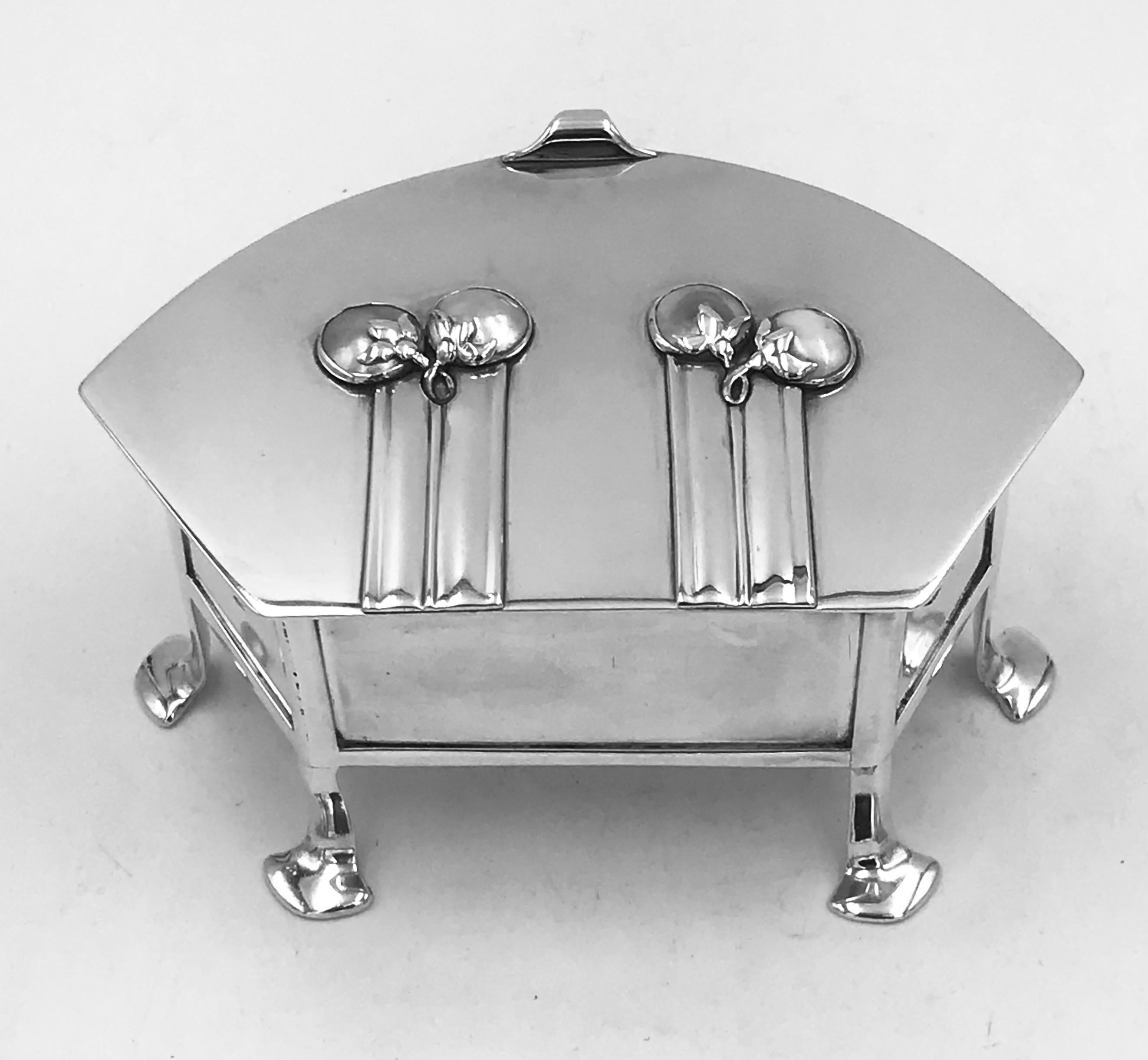 Art Nouveau Silver Box 2