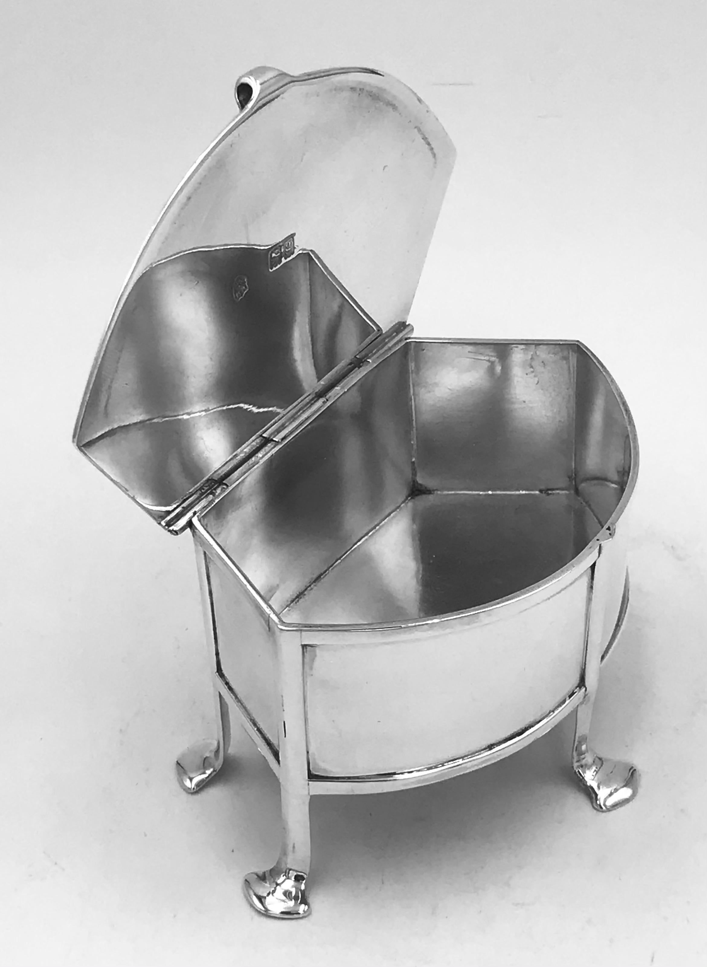 Art Nouveau Silver Box 3