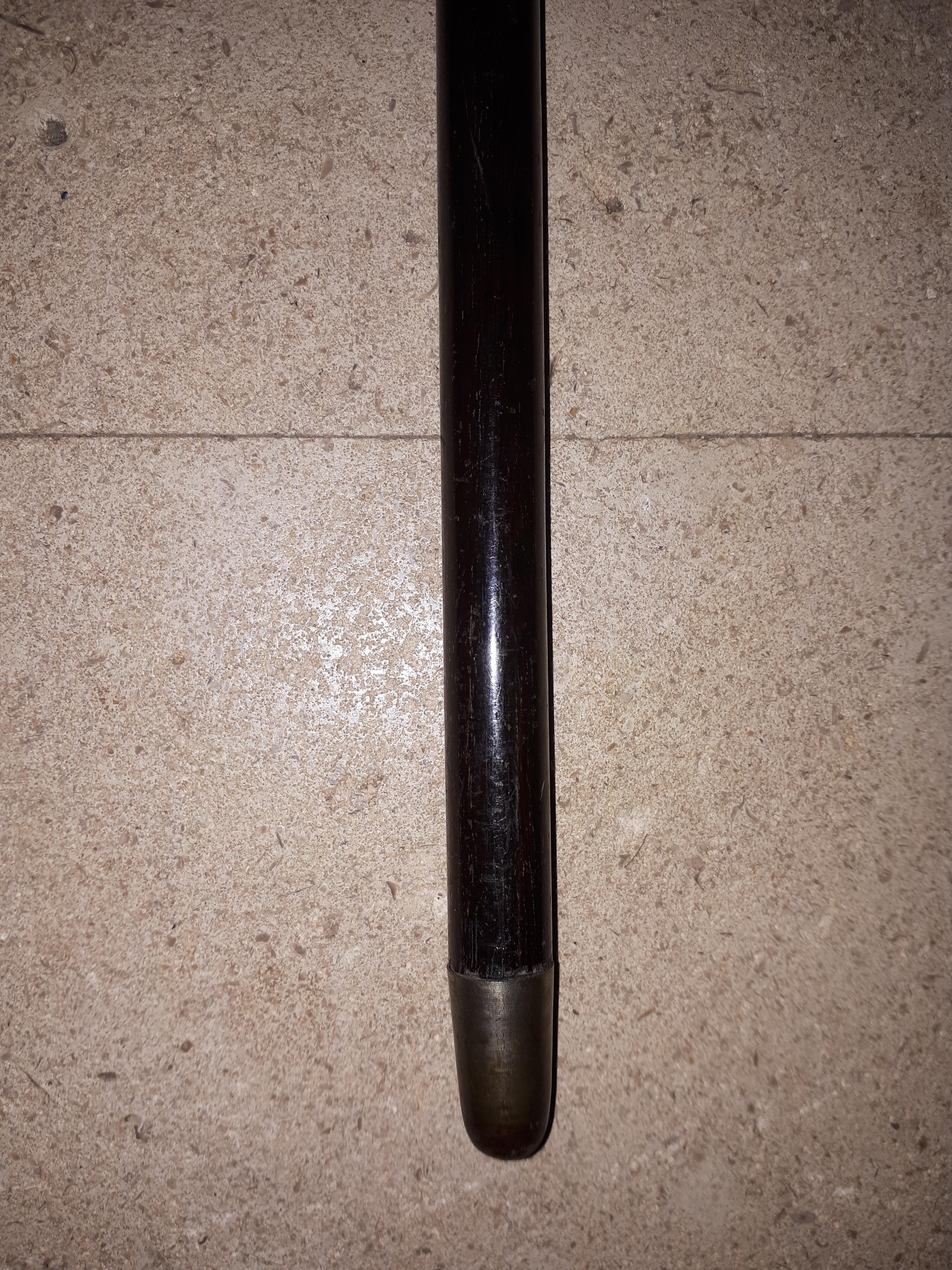 Art Nouveau silver cane, Germany 1900 In Good Condition For Sale In Saverne, Grand Est
