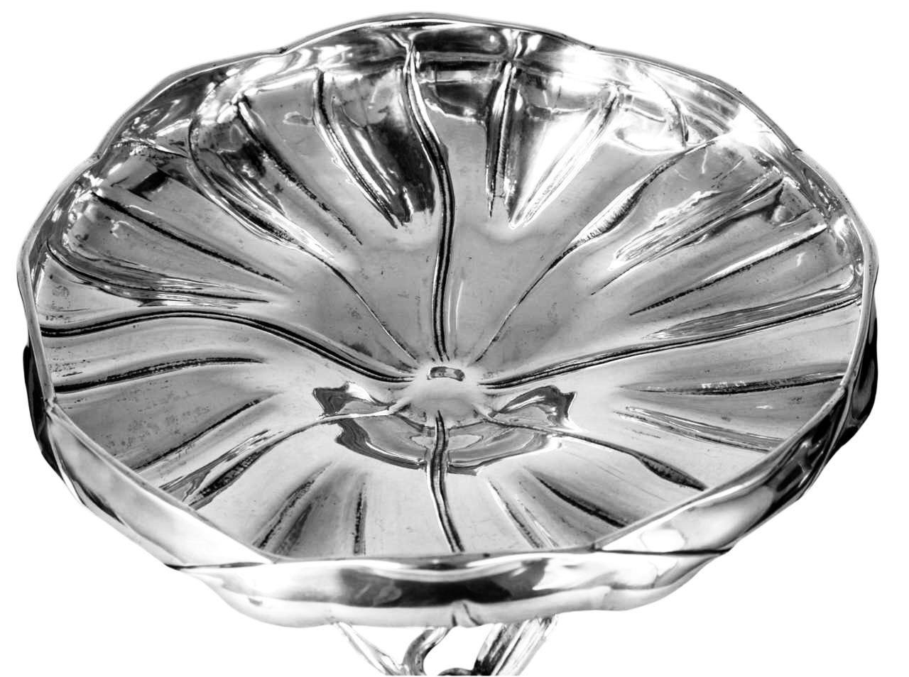 Art Nouveau Silber Tafelaufsatz im Zustand „Gut“ im Angebot in London, GB