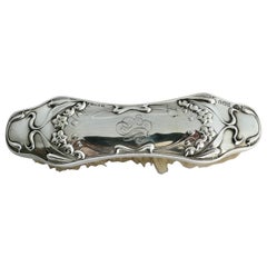 Art Nouveau Silver Clothes Brush by G. S &C0