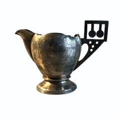 Art Nouveau Silver Creamer, Russia 1890ss
