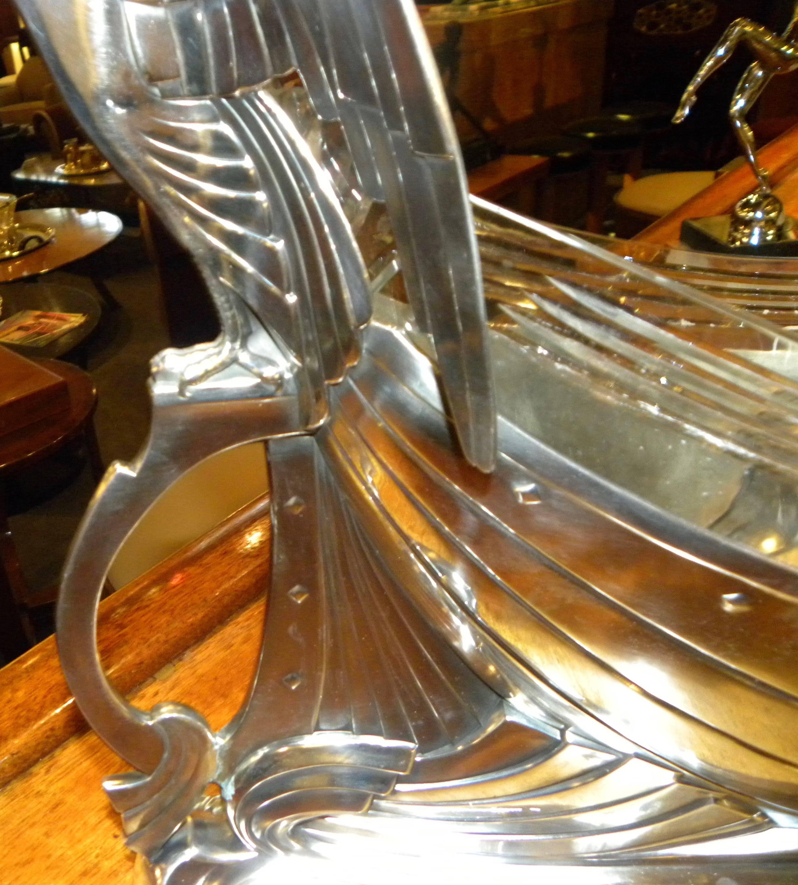 Silver Plate Art Nouveau Silver Eagle Centerpiece by WMF