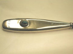 Art Nouveau Silver Handled Shoe Horn and Button Hook by Liberty & Co., 1917