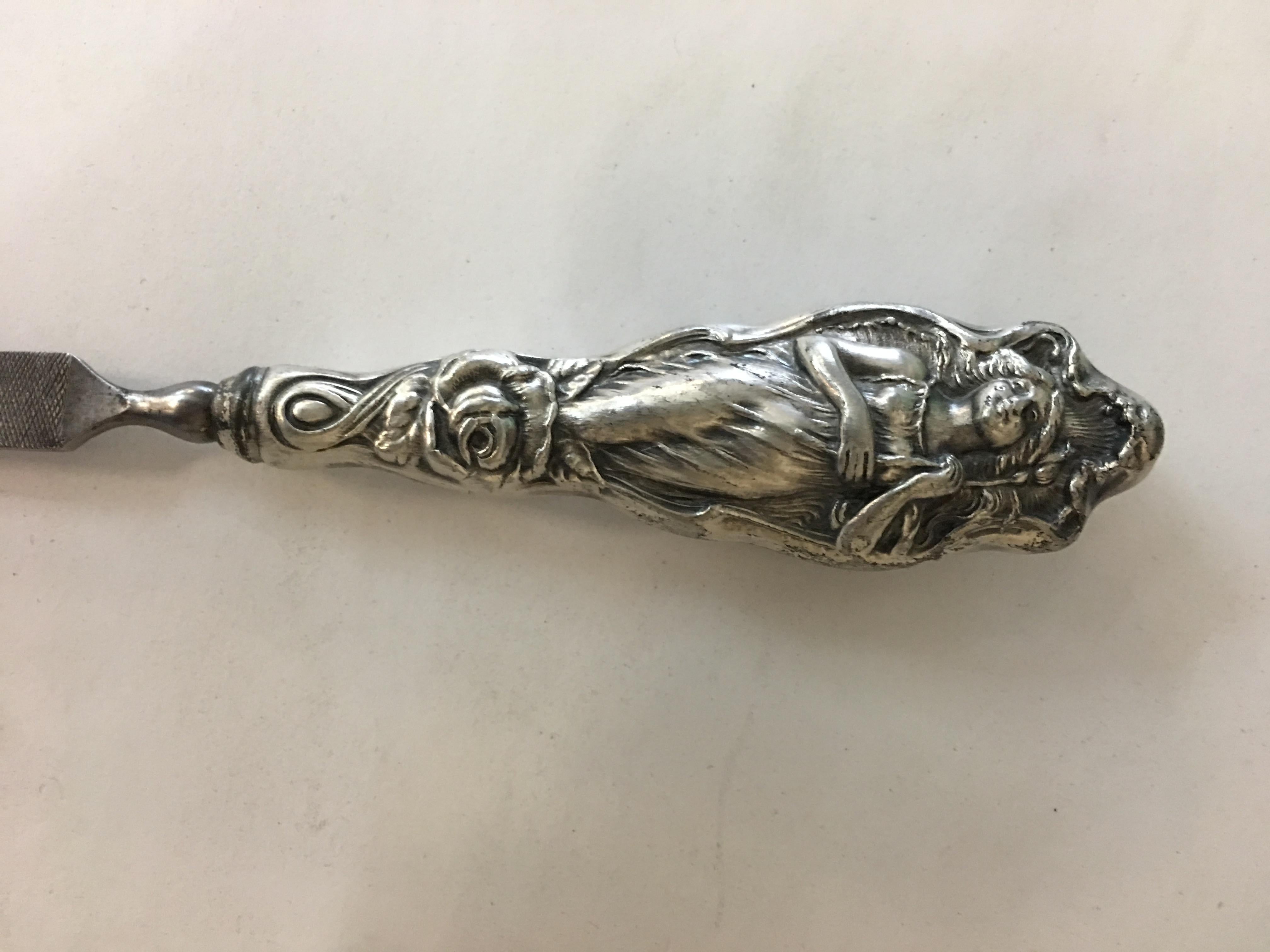 antique nail buffer