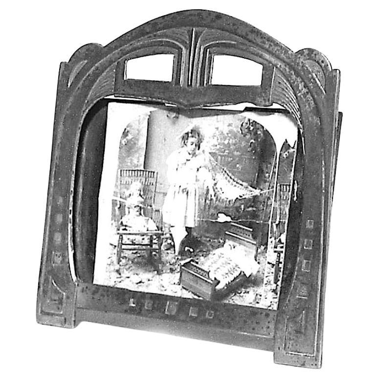 Art Nouveau Silver Picture Frame