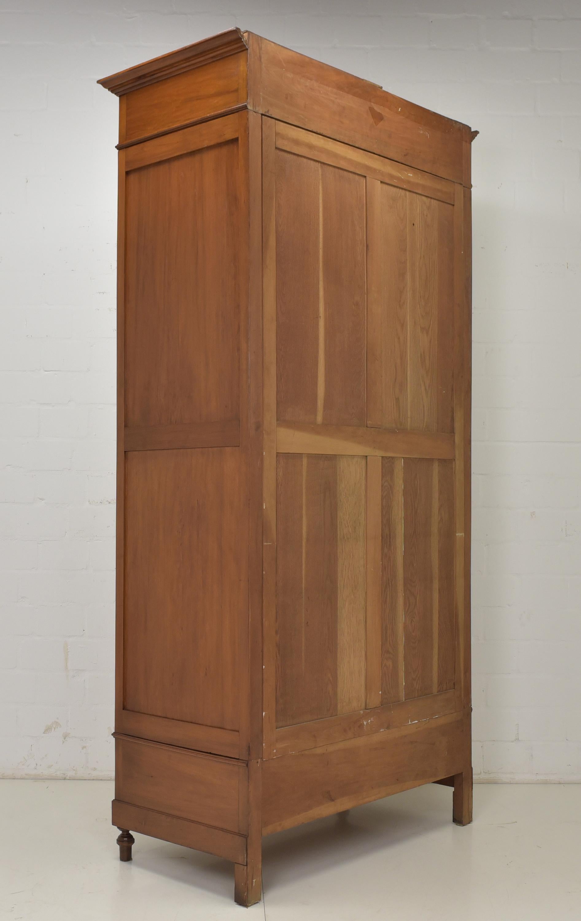 Eintüriger Jugendstil-Dielenschrank, 1910 4