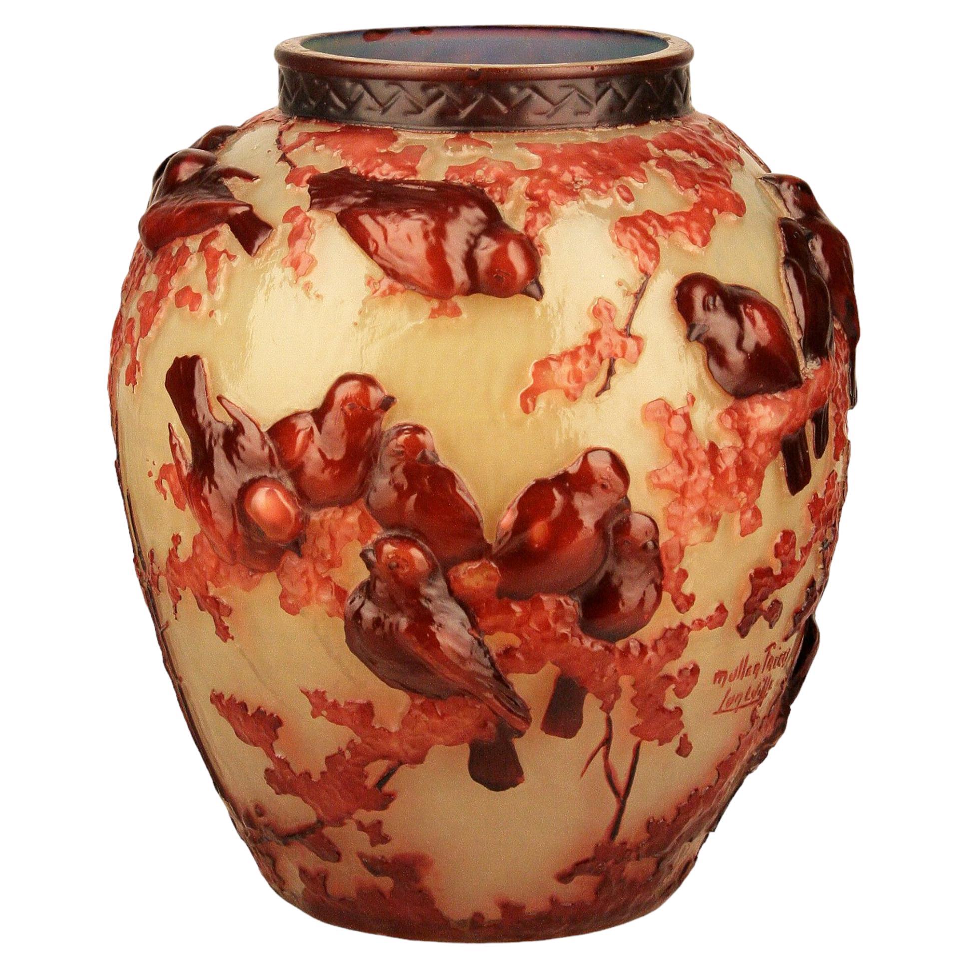 Muller Frères Vases - 38 For Sale at 1stDibs | muller freres Muller Frères Vases - 38 For Sale at 1stDibs | muller freres