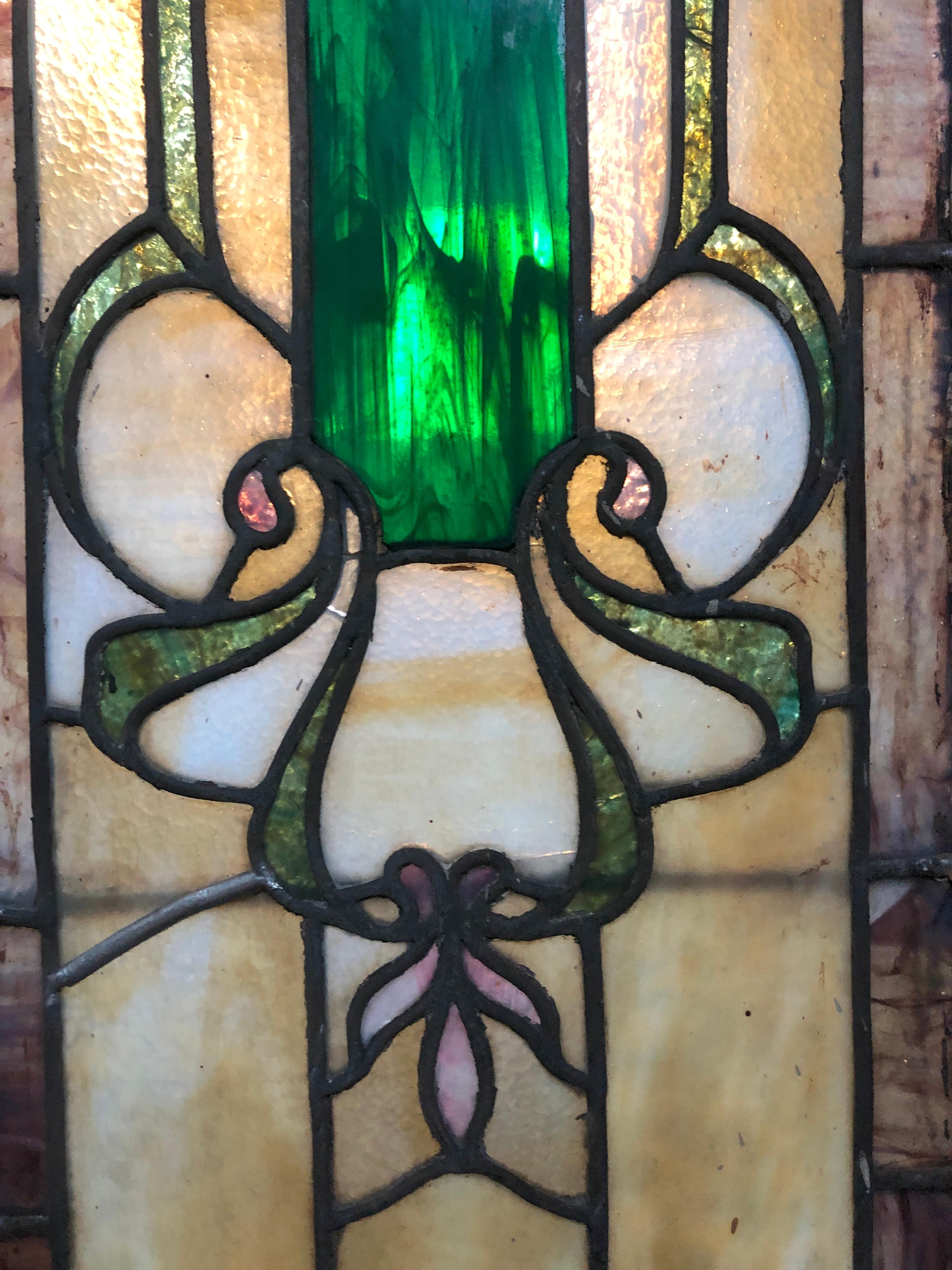 Art nouveau Vitrail Art Nouveau 16