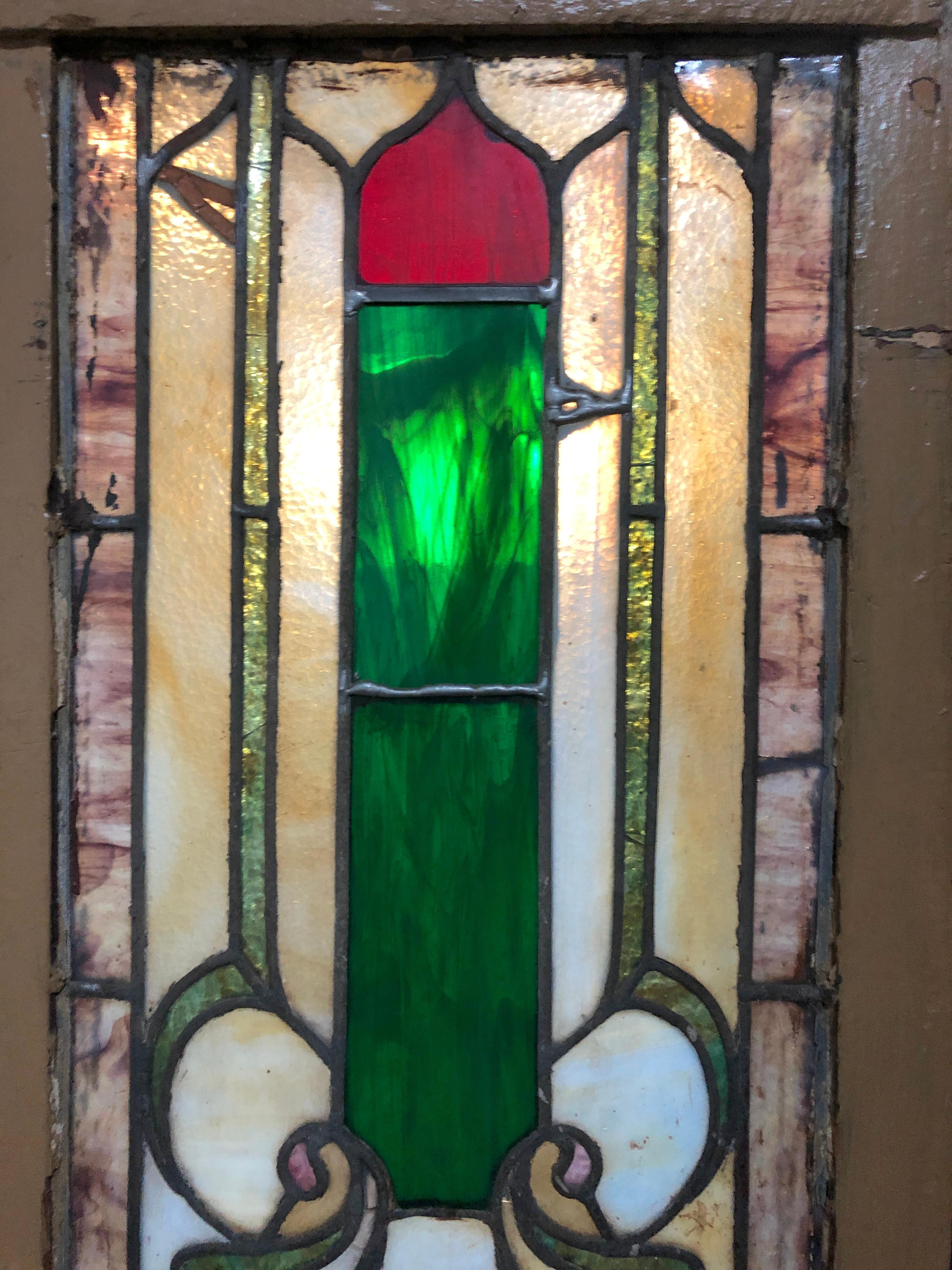 Vitrail Art Nouveau 16