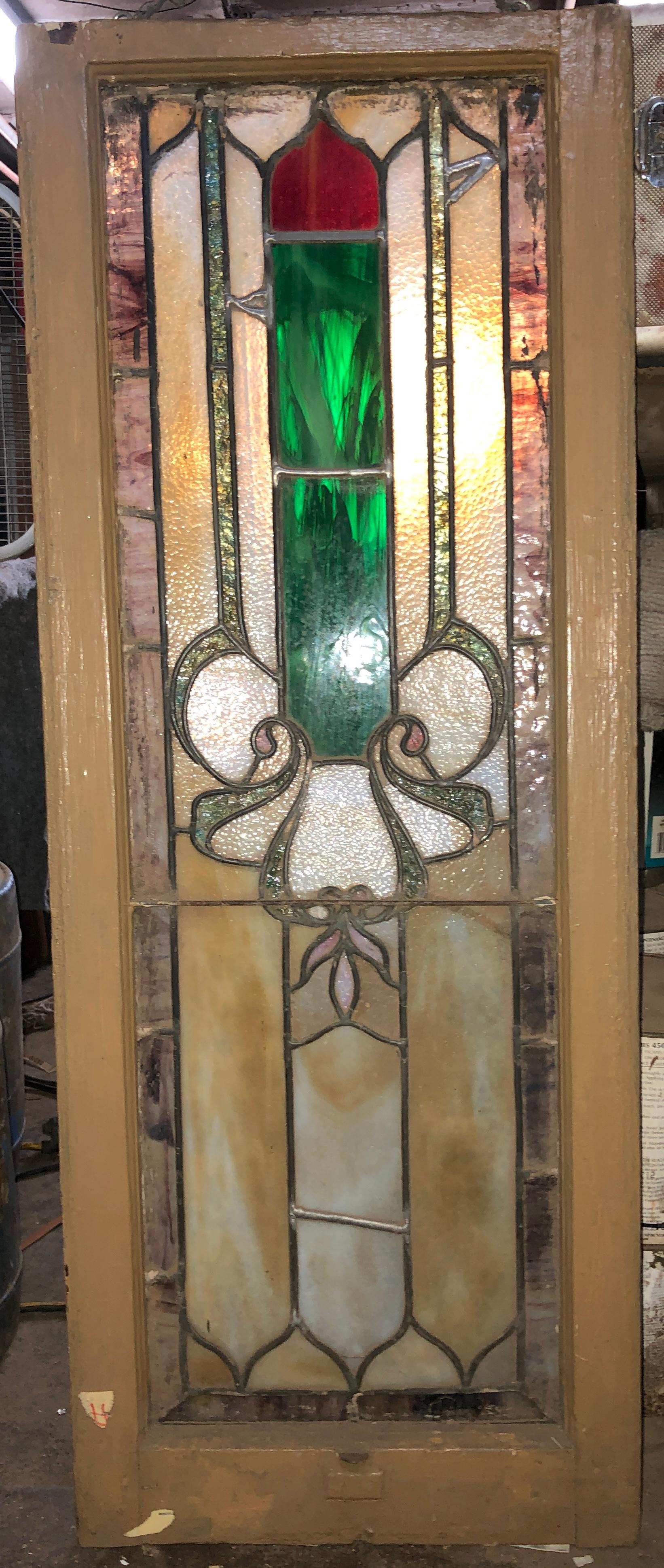 Vitrail Art Nouveau 16