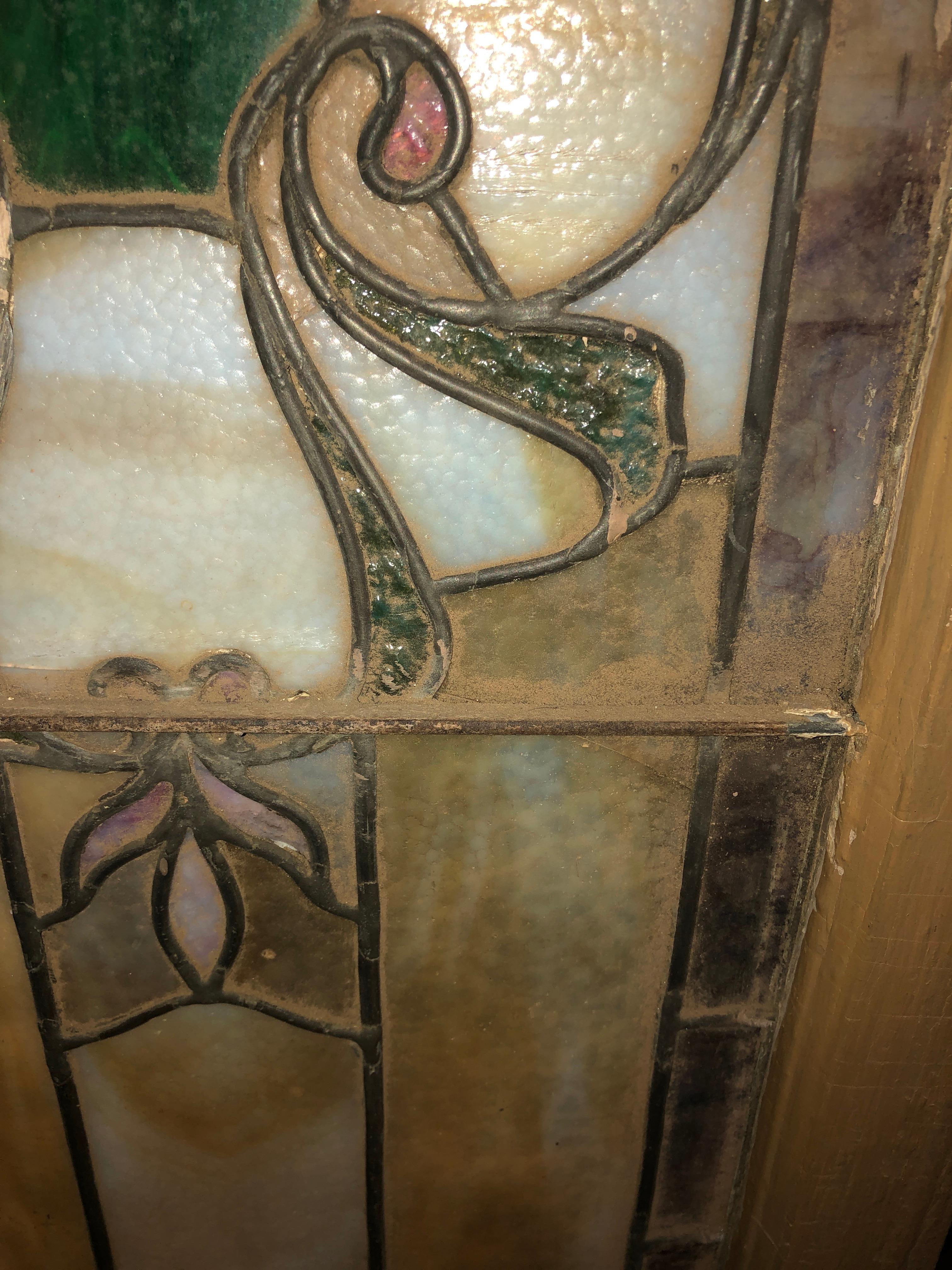 Vitrail Art Nouveau 16