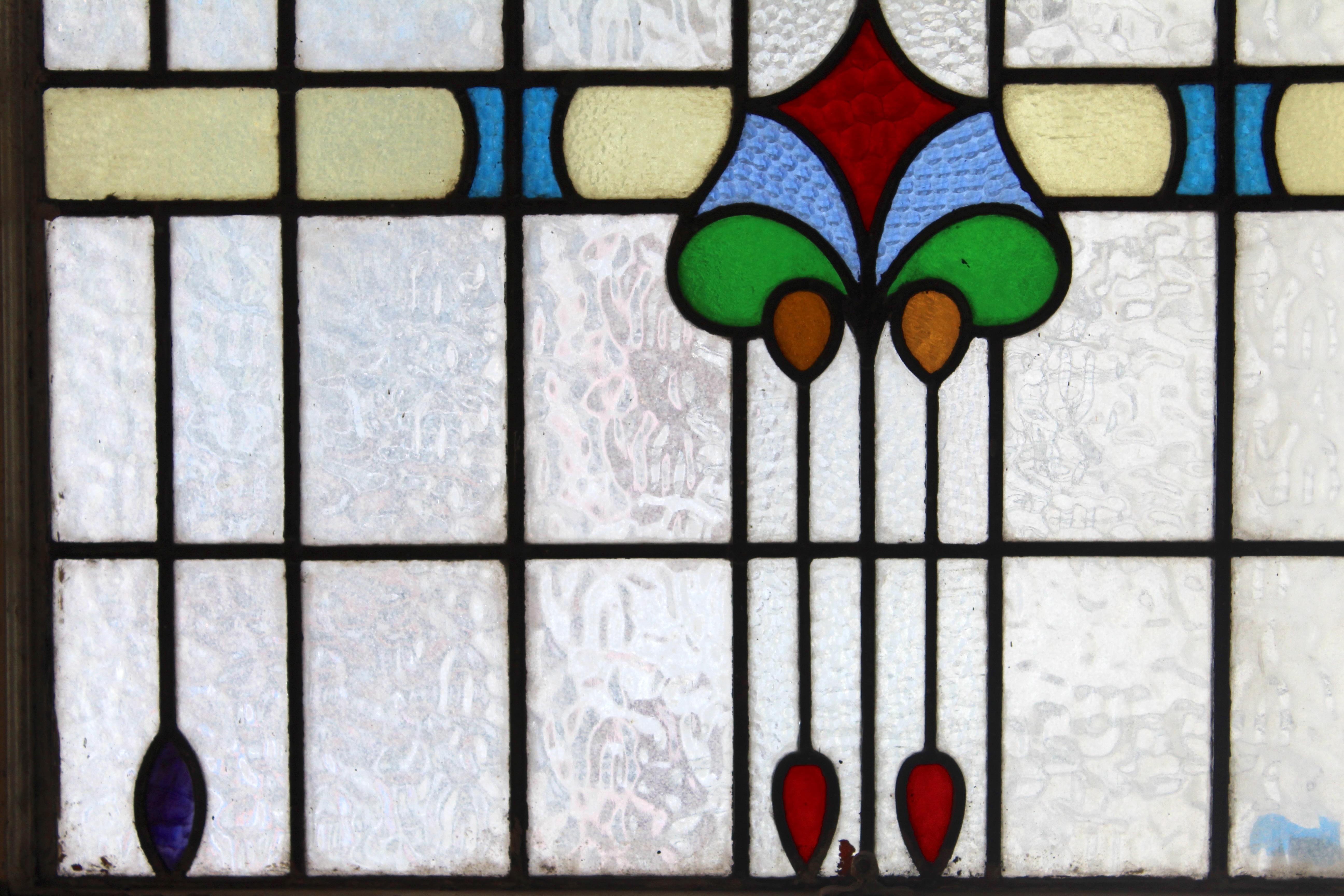 Vidriera Art Nouveau 32