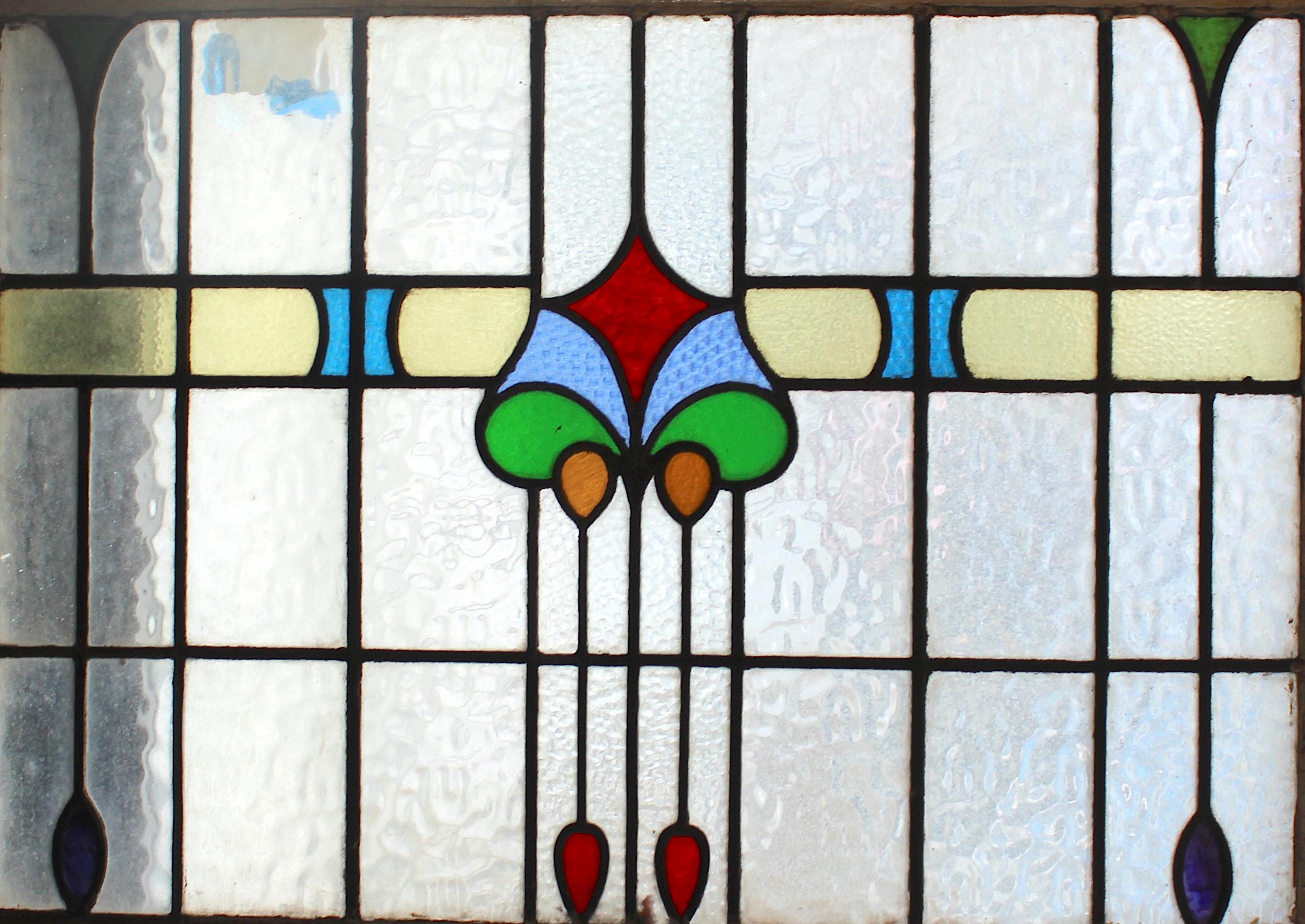 Vidriera Art Nouveau 32