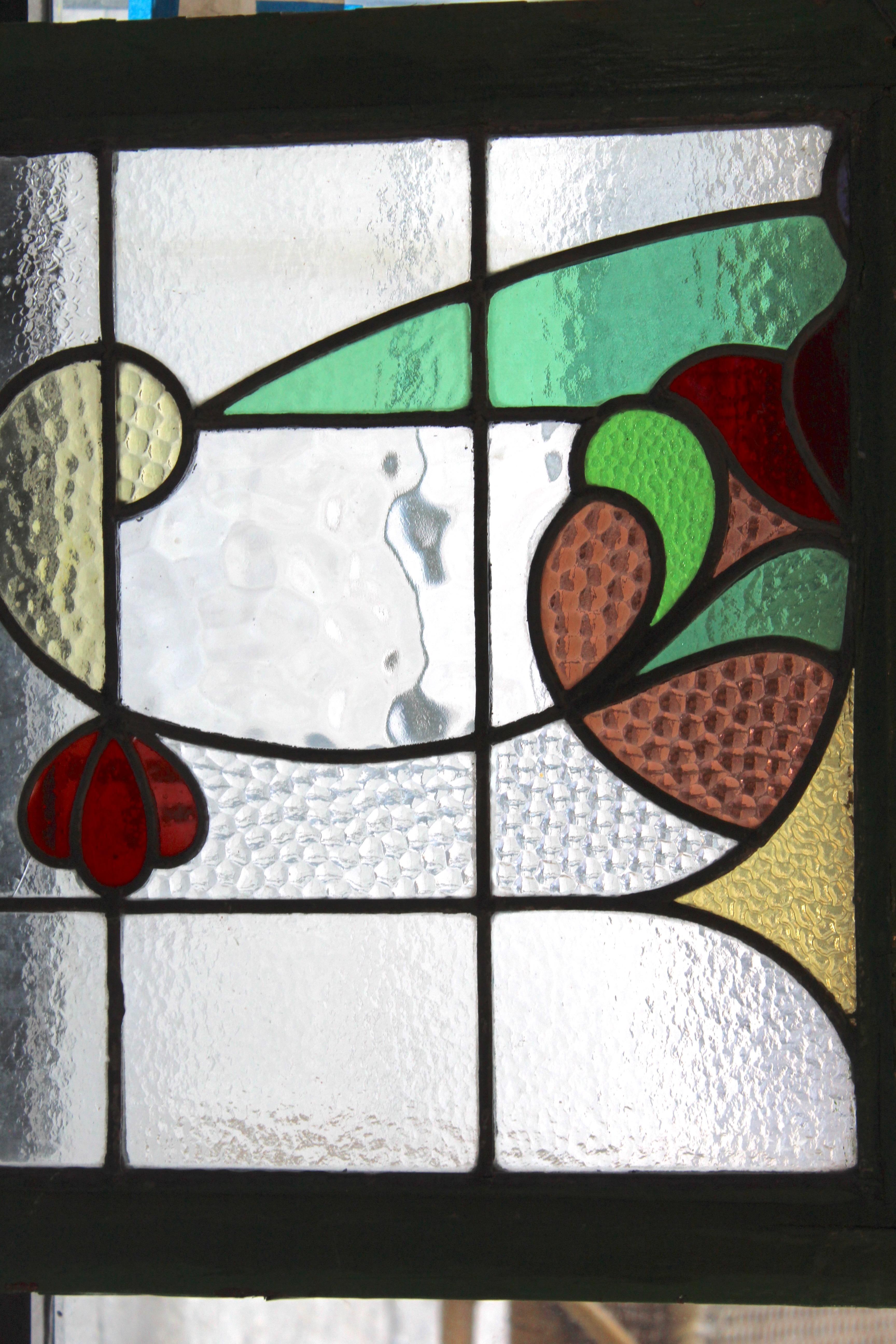 Verre teinté Vitrail Art Nouveau 40