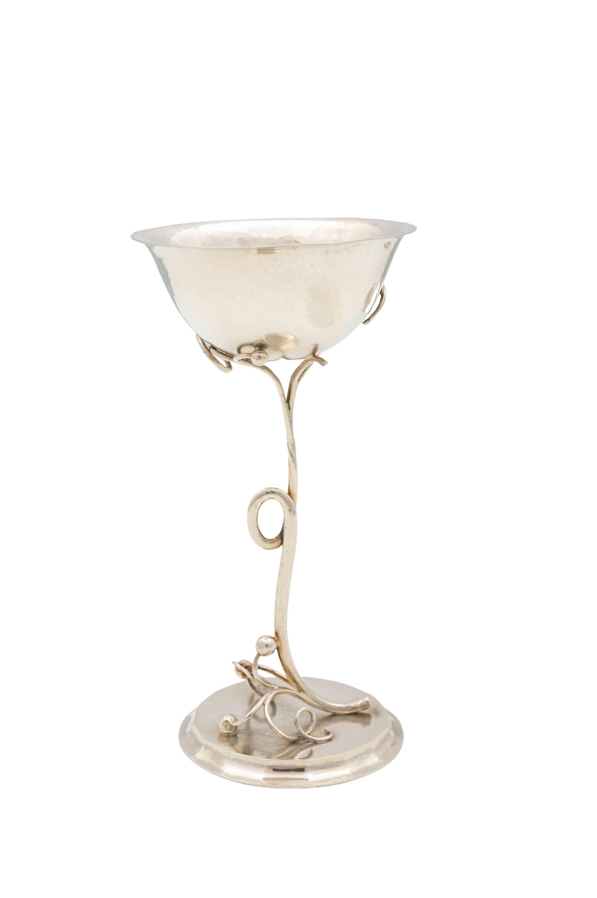 It is rare that objects from the decorative arts can be traced from their date of origin through the years to their reentry into the market. Fortunately, this is the case with our two Wiener Werkstätte silver cups: they were acquired from the Wiener